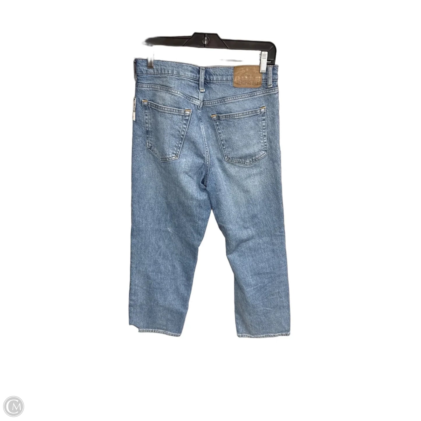 Jeans Wide Leg By Aeropostale In Blue Denim, Size: 4