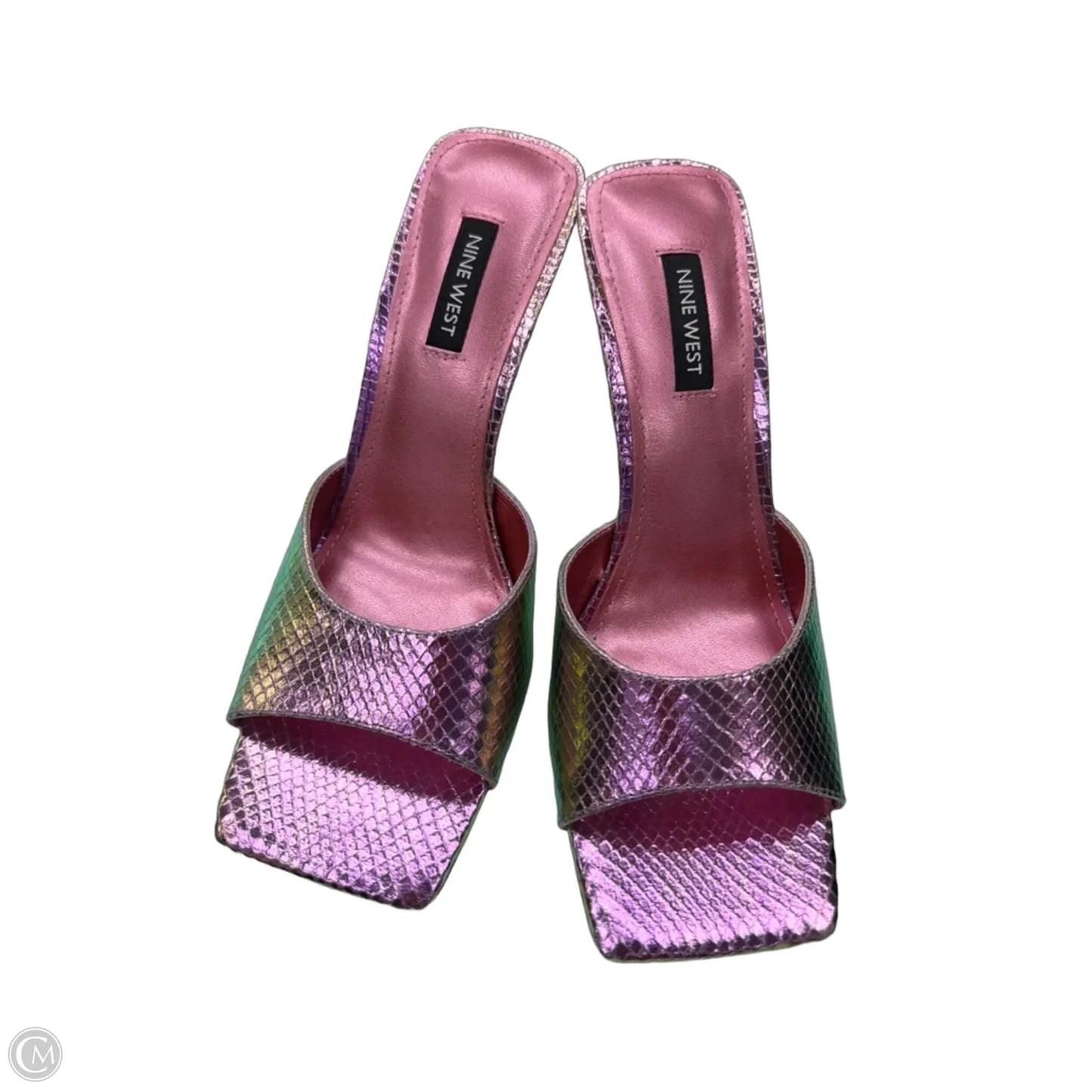 Shoes Heels Stiletto By Nine West In Pink, Size: 8
