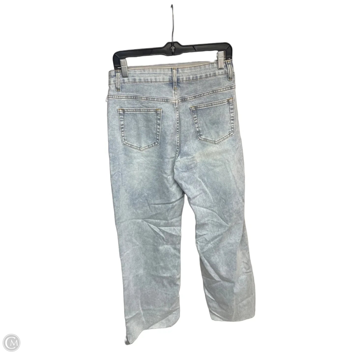 Jeans Straight By Clothes Mentor In Blue Denim, Size: 4