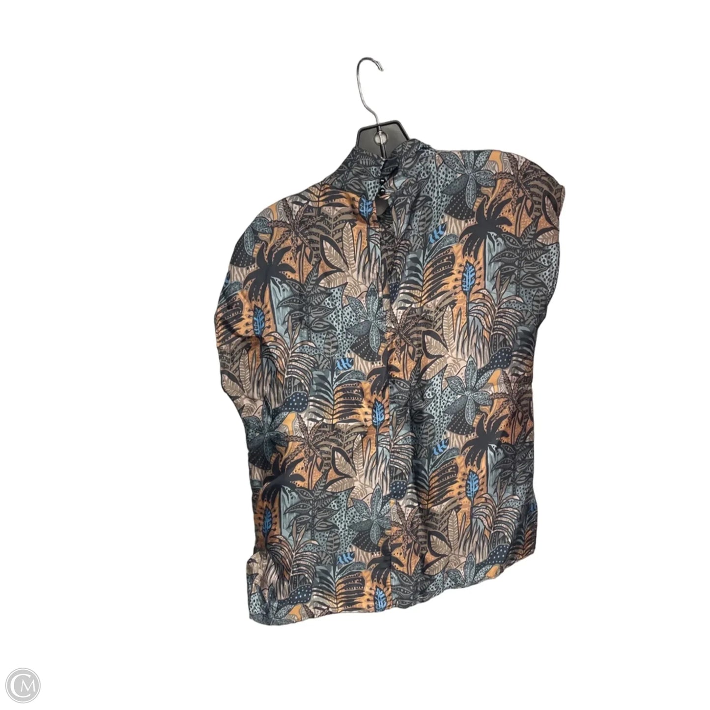 Top Short Sleeve By Clothes Mentor In Floral Print, Size: S