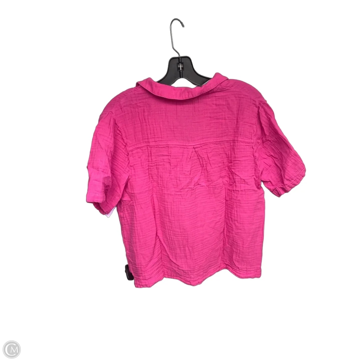 Top Short Sleeve By Old Navy In Pink, Size: M