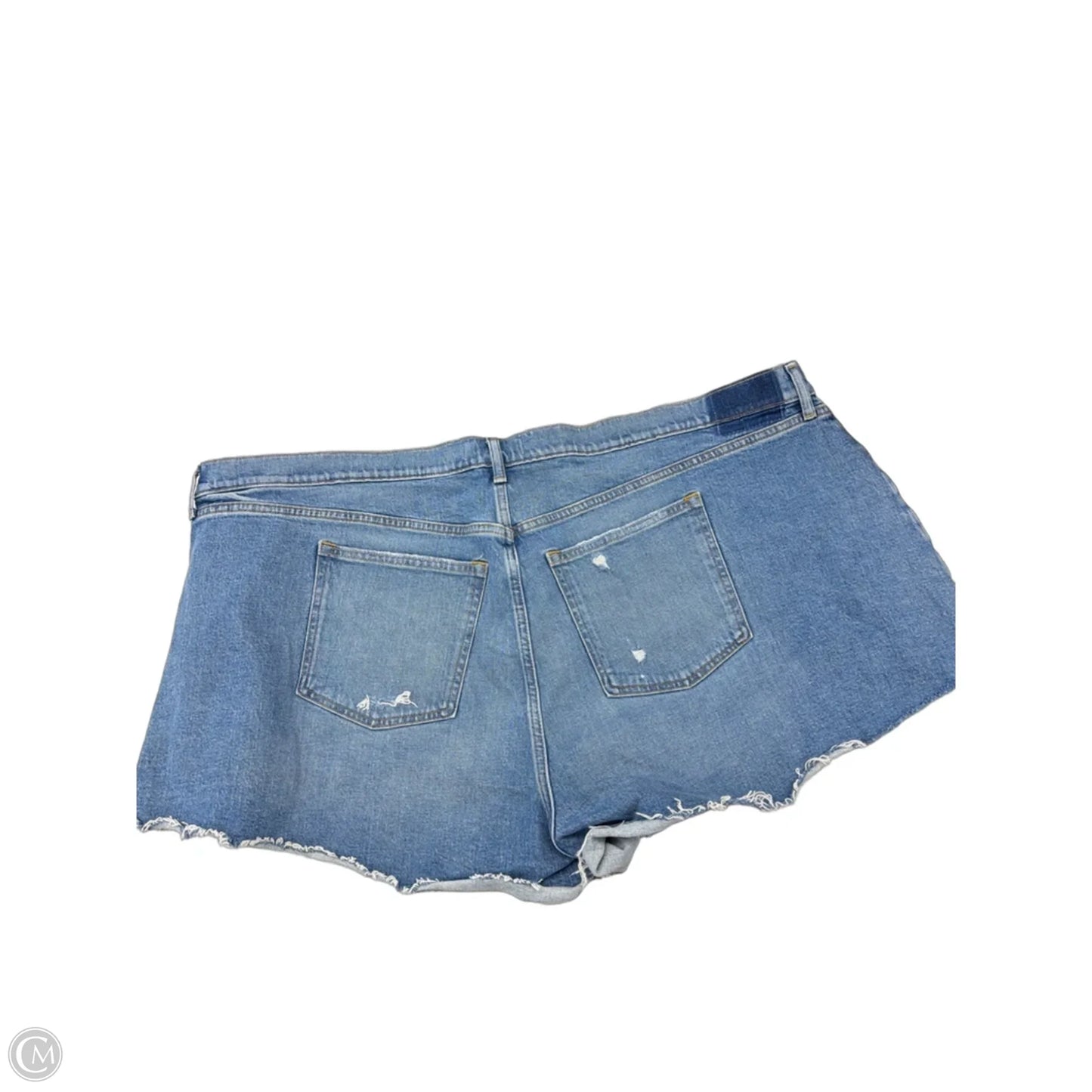 Shorts By Abercrombie And Fitch In Blue Denim, Size: 24