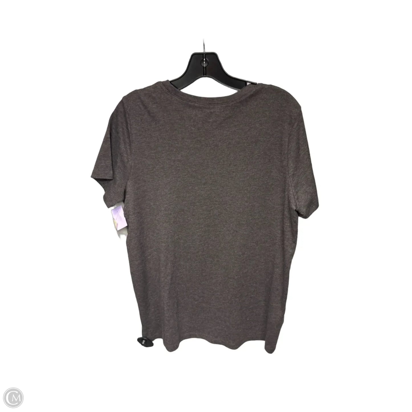 Top Short Sleeve Basic By Eddie Bauer In Grey, Size: Xxl