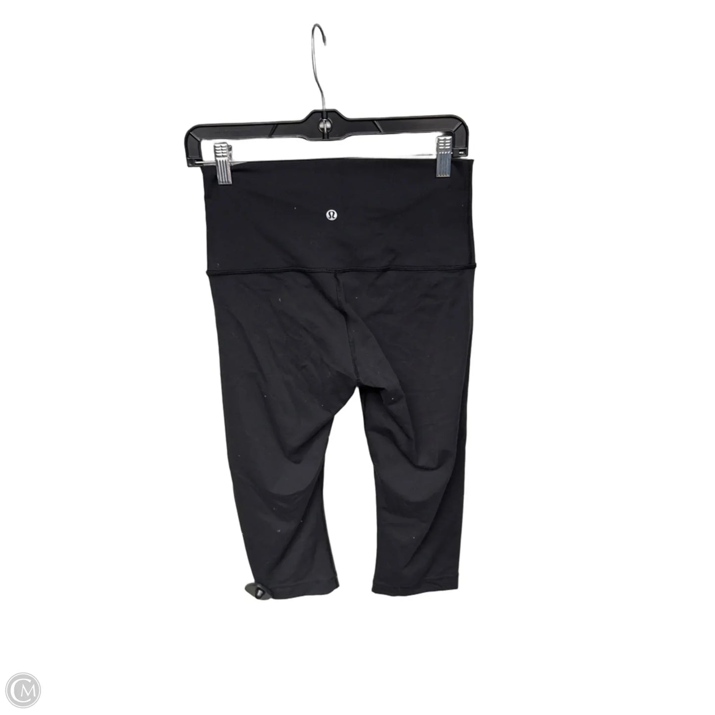 Athletic Capris By Lululemon In Black, Size: 8