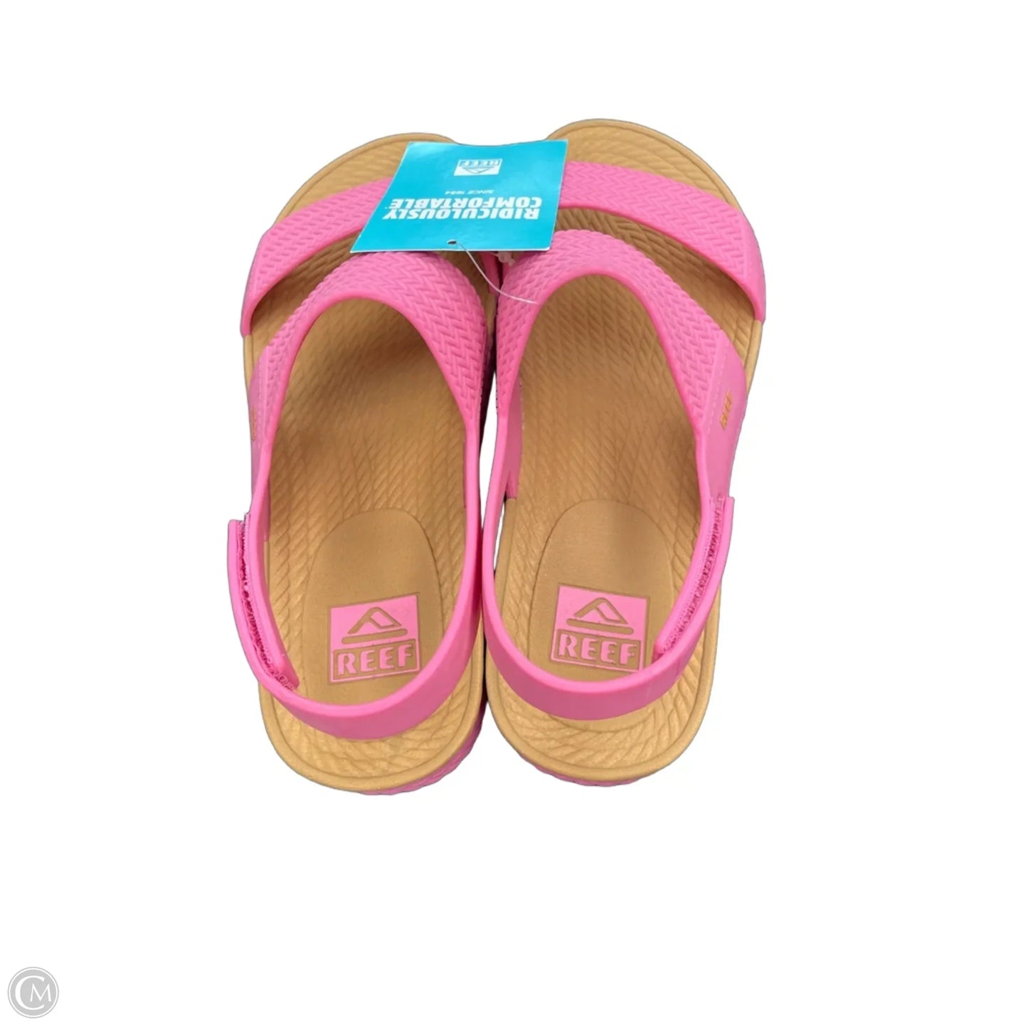 Sandals Flats By Reef In Pink, Size: 7