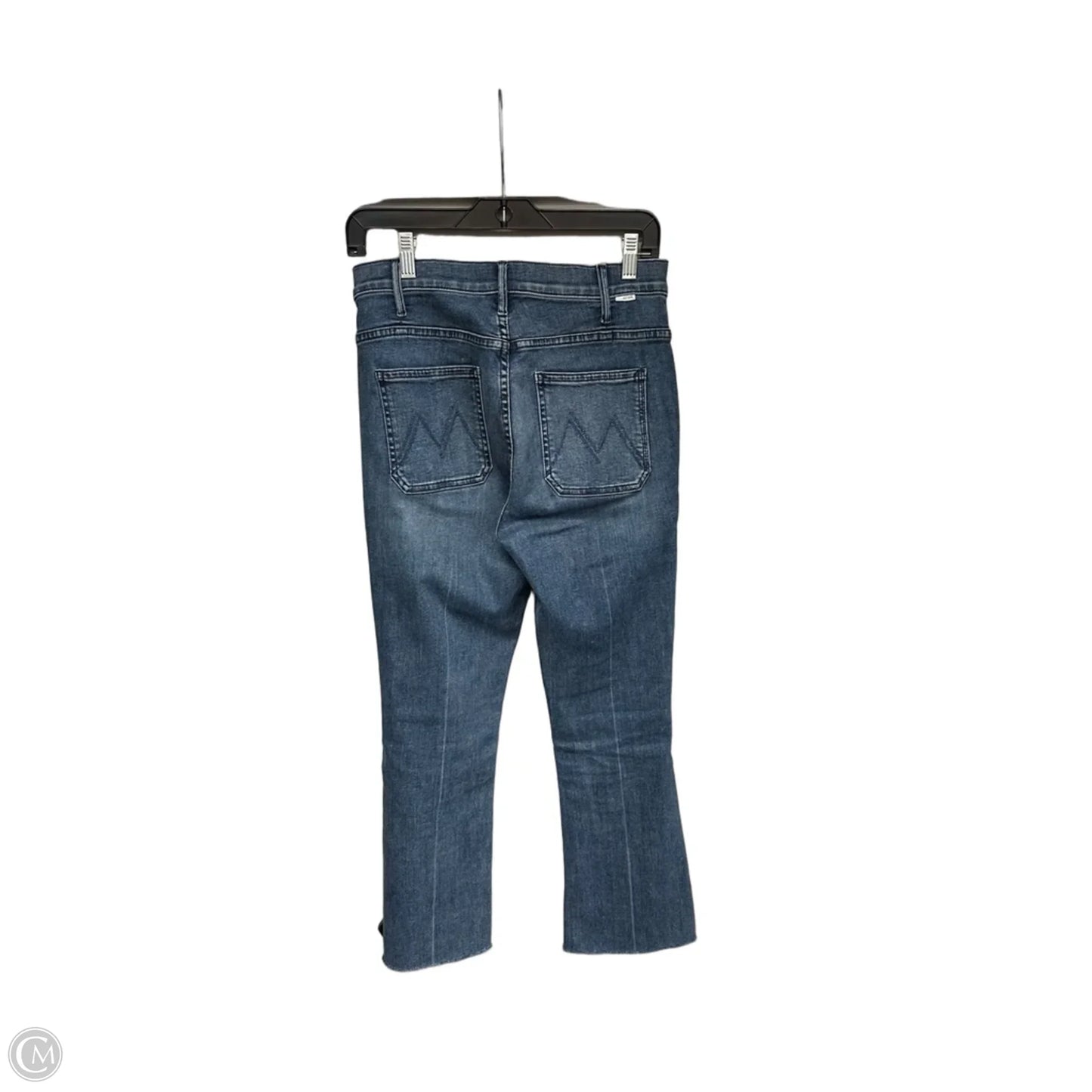 Jeans Cropped By Mother In Blue Denim, Size: 6