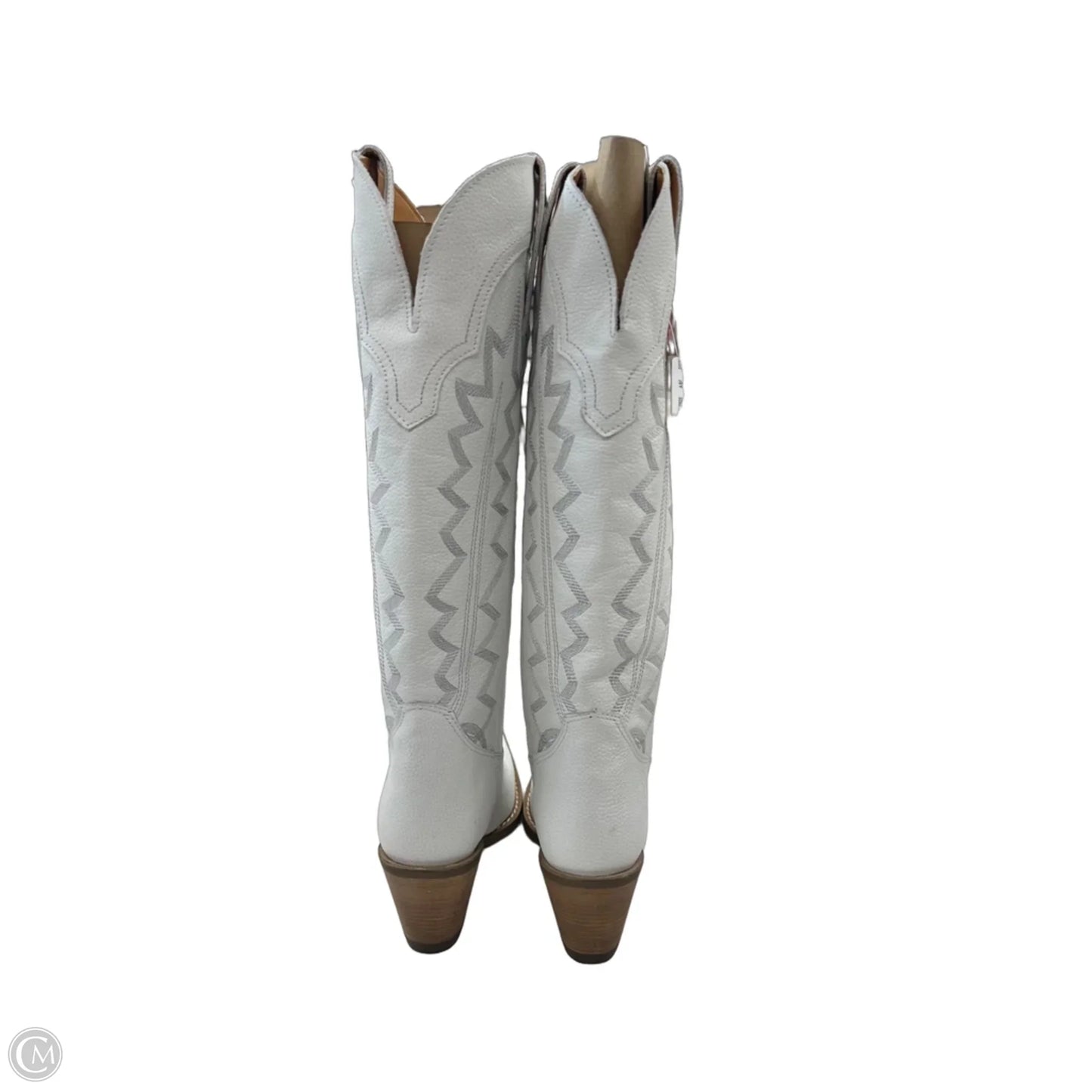 Boots Western By Dingo In White, Size: 7.5