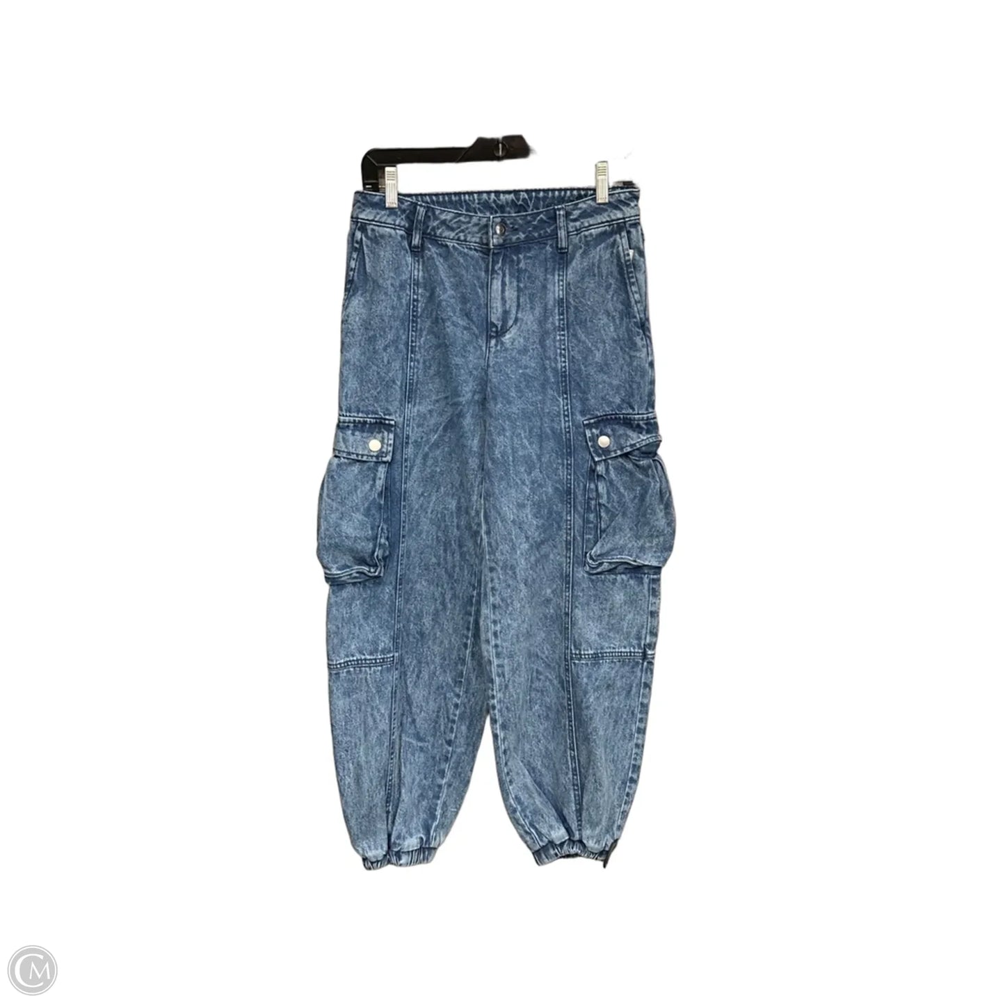 Jeans Wide Leg By Future Collective In Blue Denim, Size: 0