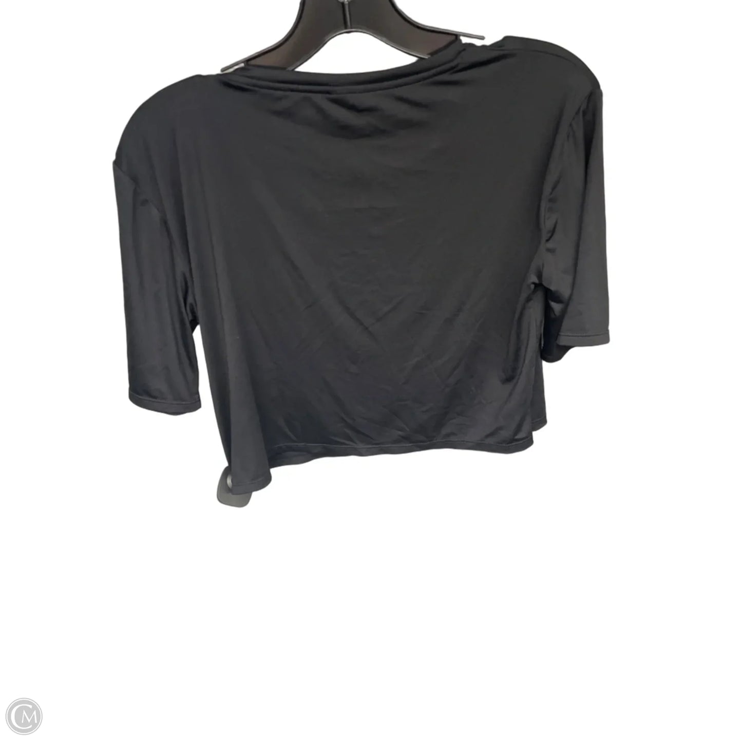 Athletic Top Short Sleeve By Kyodan In Black, Size: S