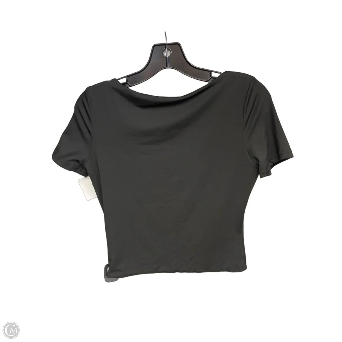 Top Short Sleeve Basic By Clothes Mentor In Black, Size: M