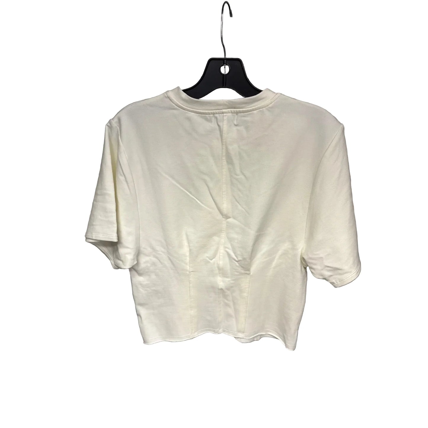 Top Short Sleeve By Evereve In White, Size: S
