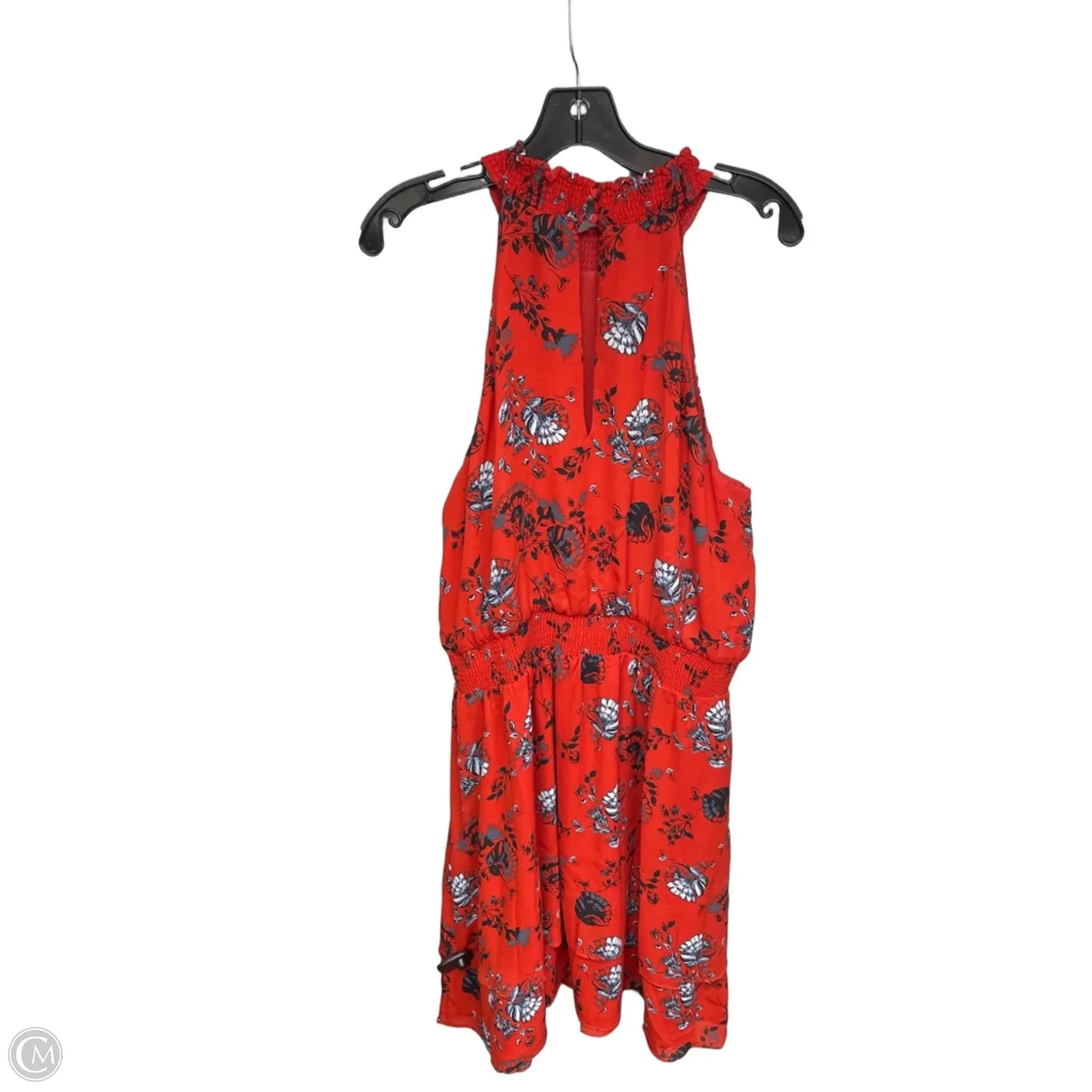 Dress Casual Short By White House Black Market In Blue & Red, Size: 14