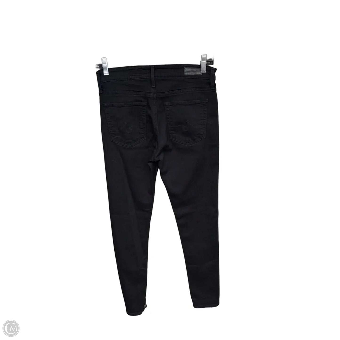 Jeans Skinny By Ag Jeans In Black, Size: 2