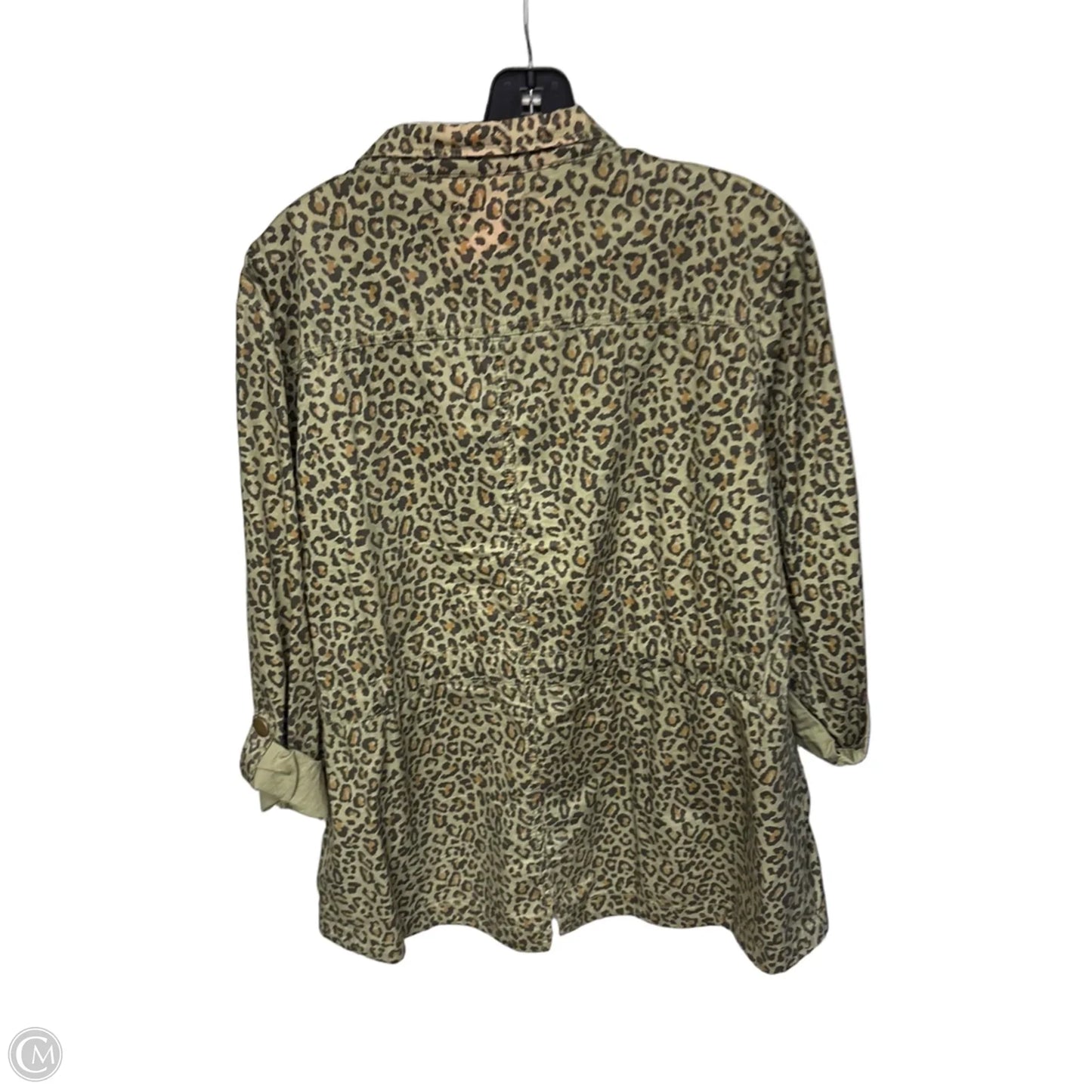 Jacket Other By Maurices In Animal Print, Size: Xl
