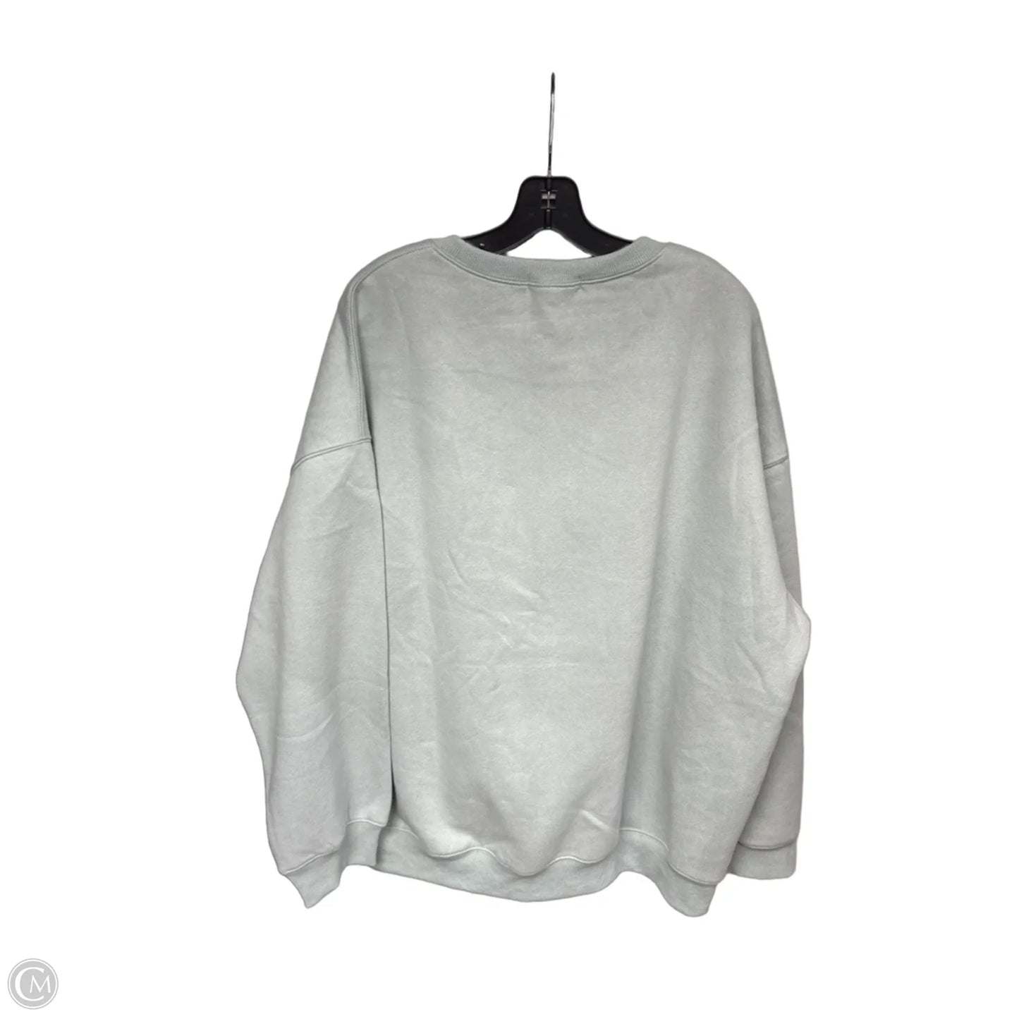 Sweatshirt Crewneck By Clothes Mentor In Green, Size: Xl