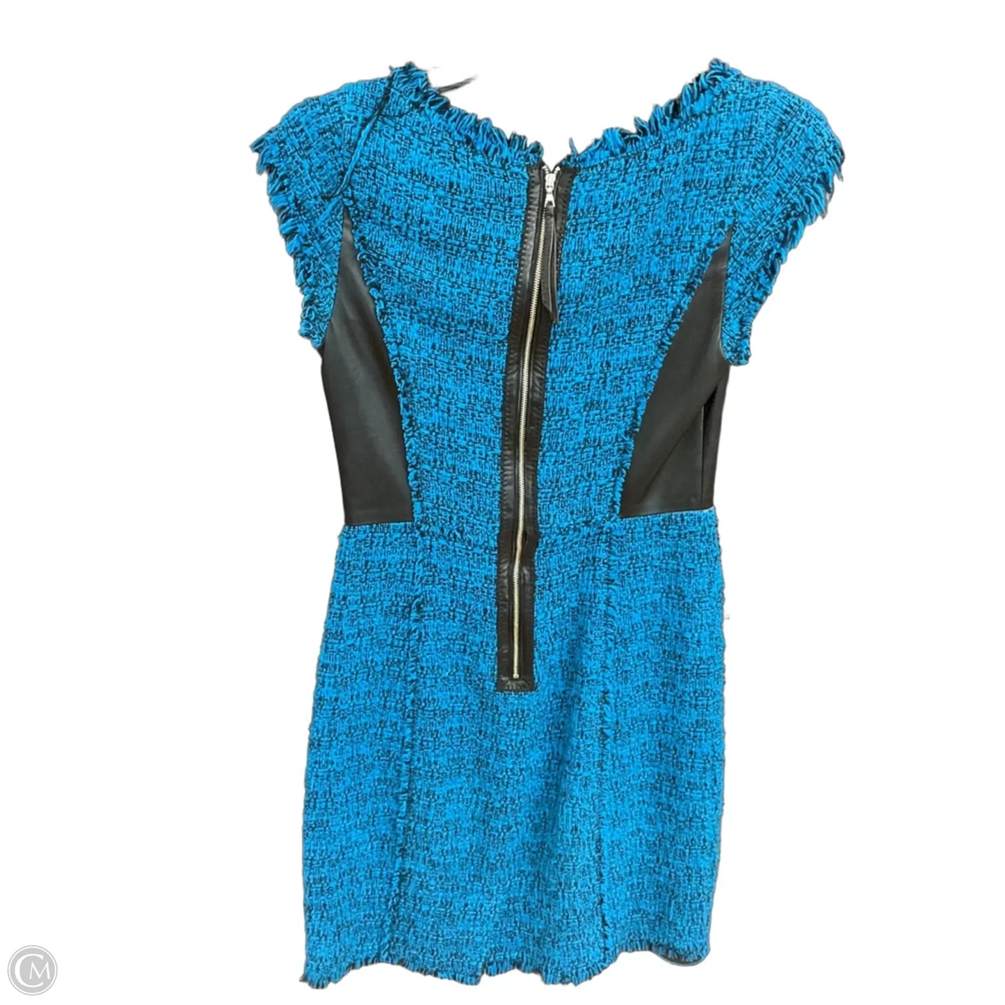 Dress Casual Short By Rebecca Taylor In Blue, Size: S