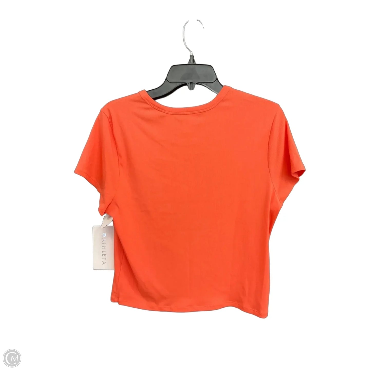 Top Short Sleeve Basic By Athleta In Orange, Size: Xl