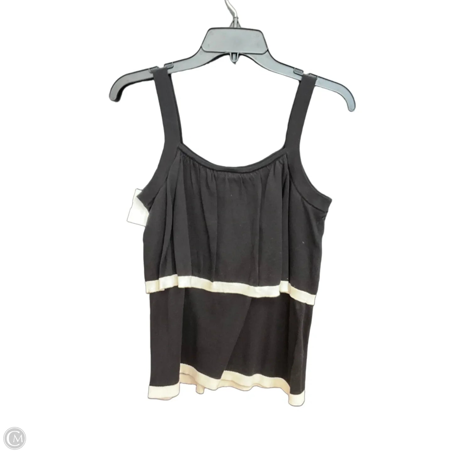 Top Sleeveless By Ann Taylor In Black, Size: M
