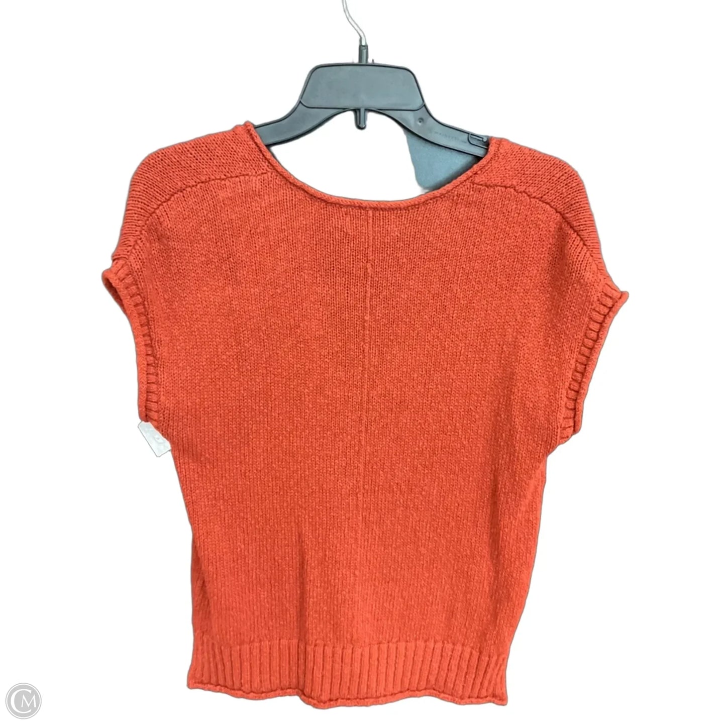 Vest Sweater By Evereve In Orange, Size: Xs