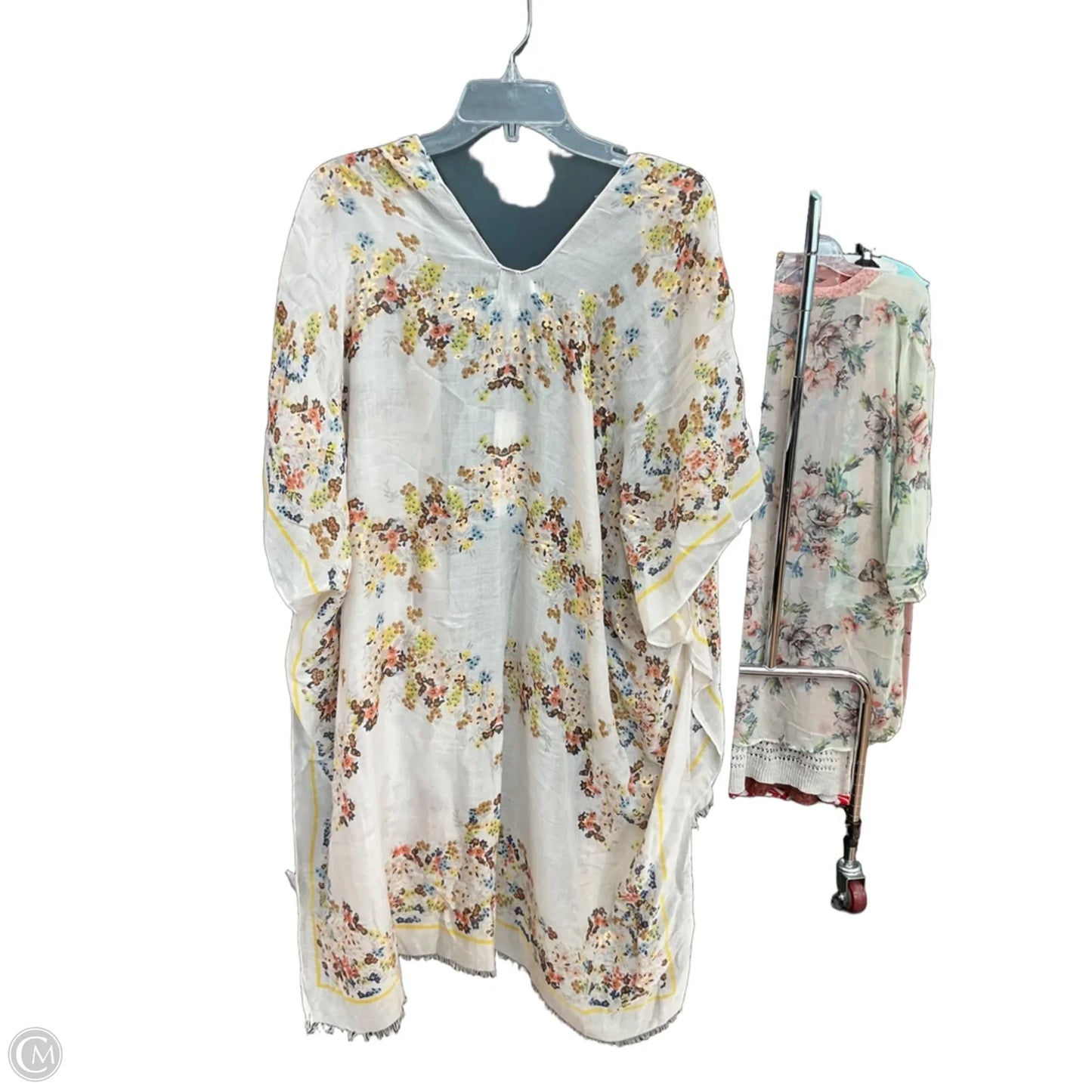 Cardigan By Woven Heart In Floral Print, Size: Osfm