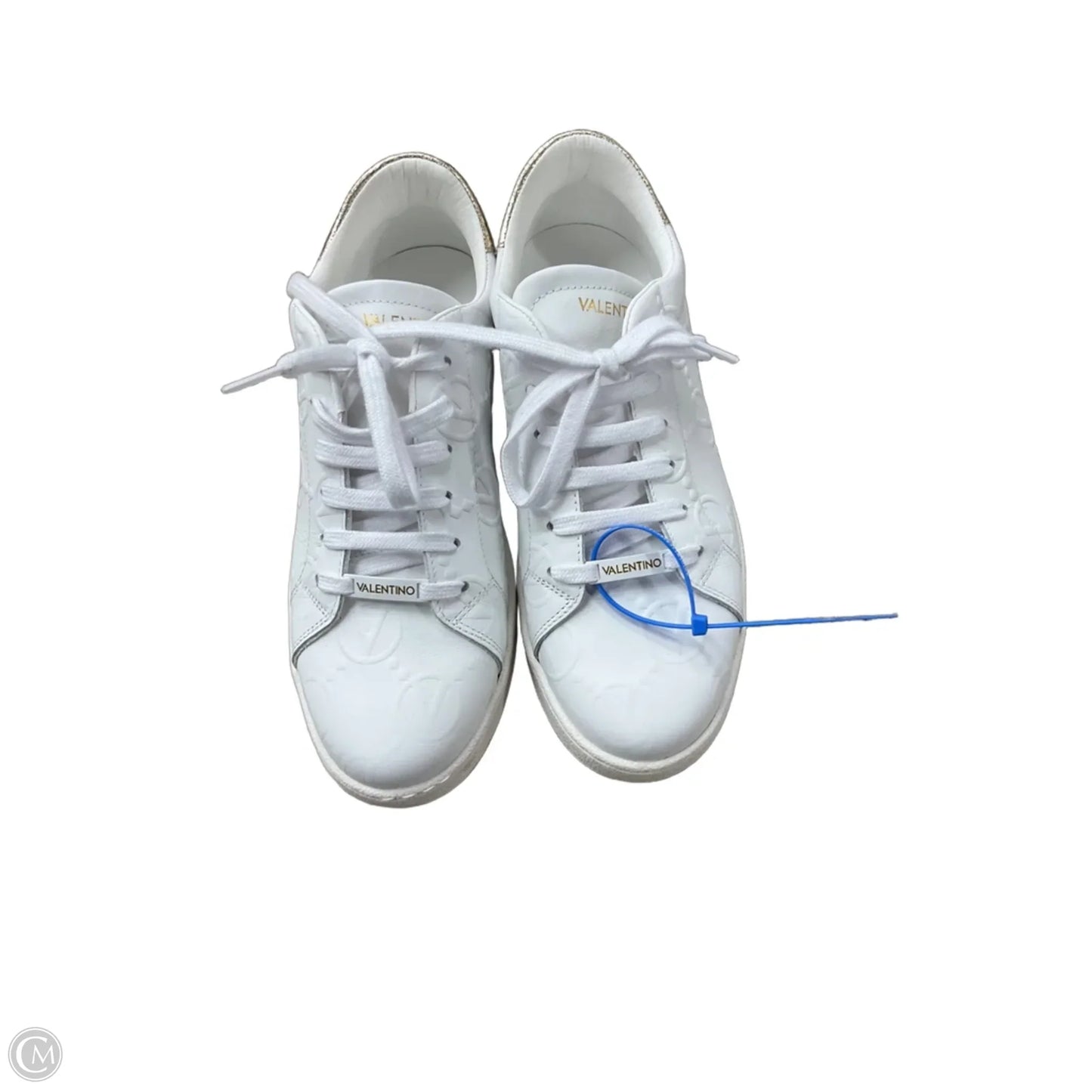 Shoes Designer By Valentino-mario In White, Size: 10