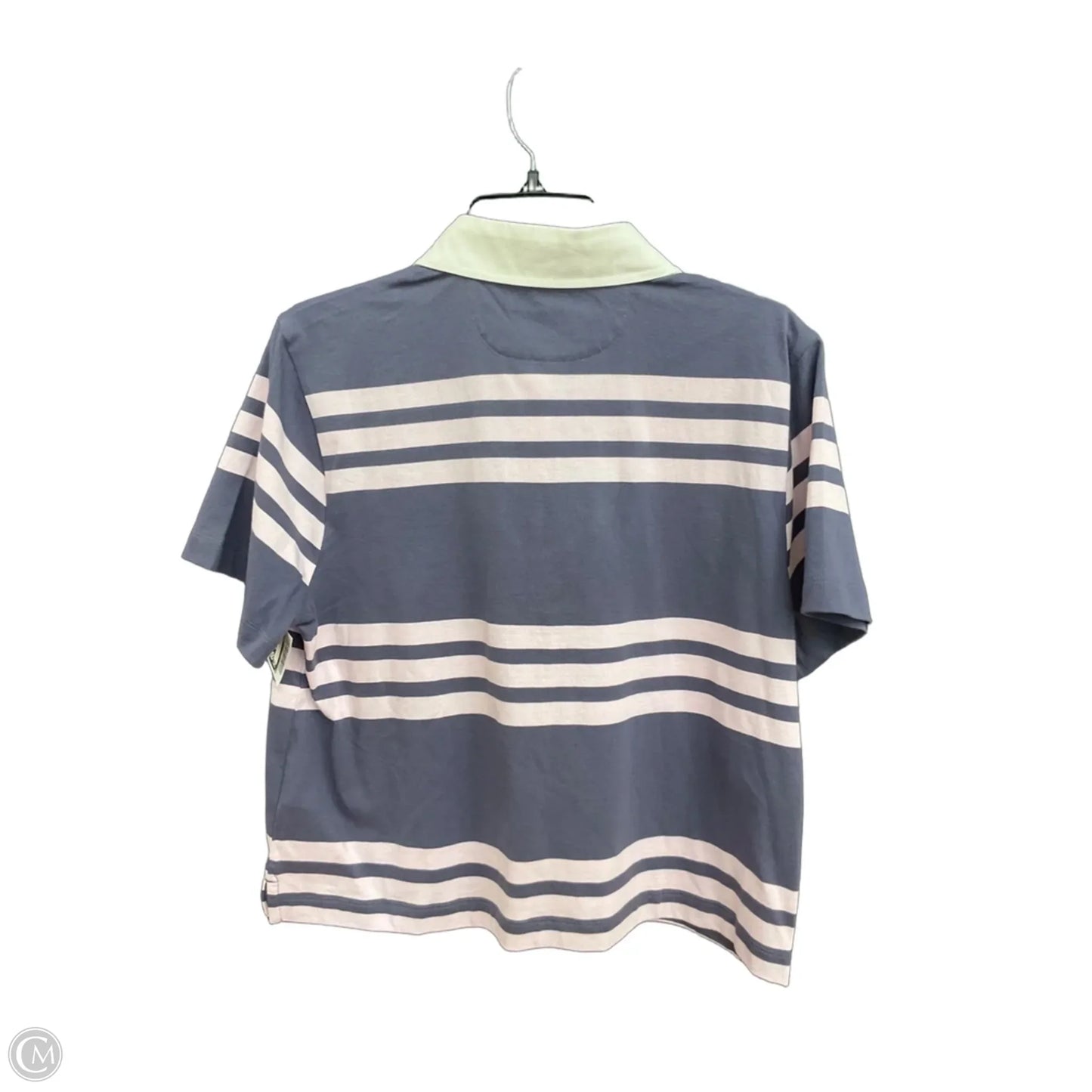 Top Short Sleeve By J. Crew In Striped Pattern, Size: L