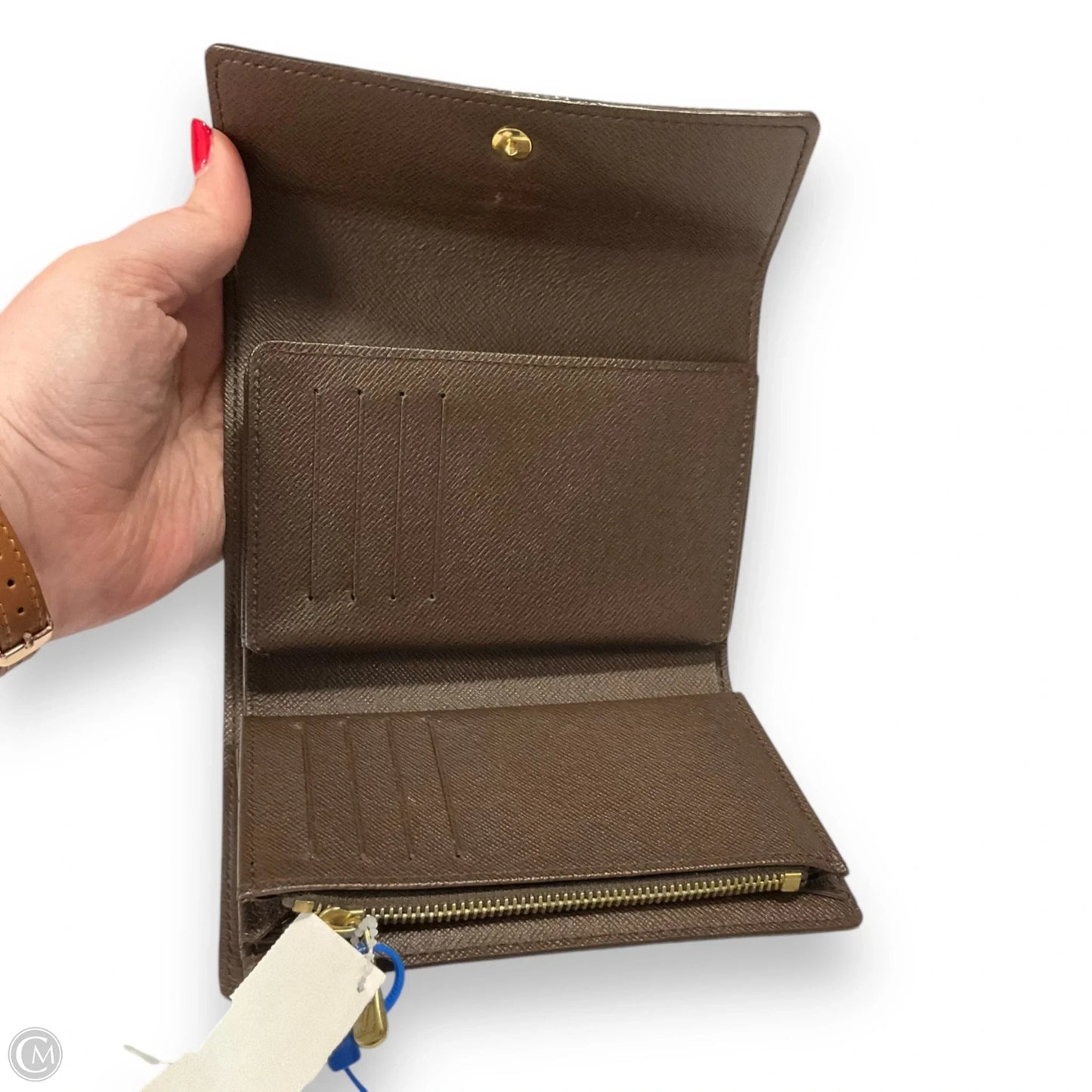 Wallet Luxury Designer By Louis Vuitton, Size: Small