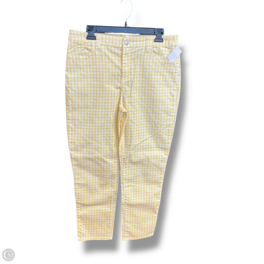 Pants Dress By Chicos In Checkered Pattern, Size: 8