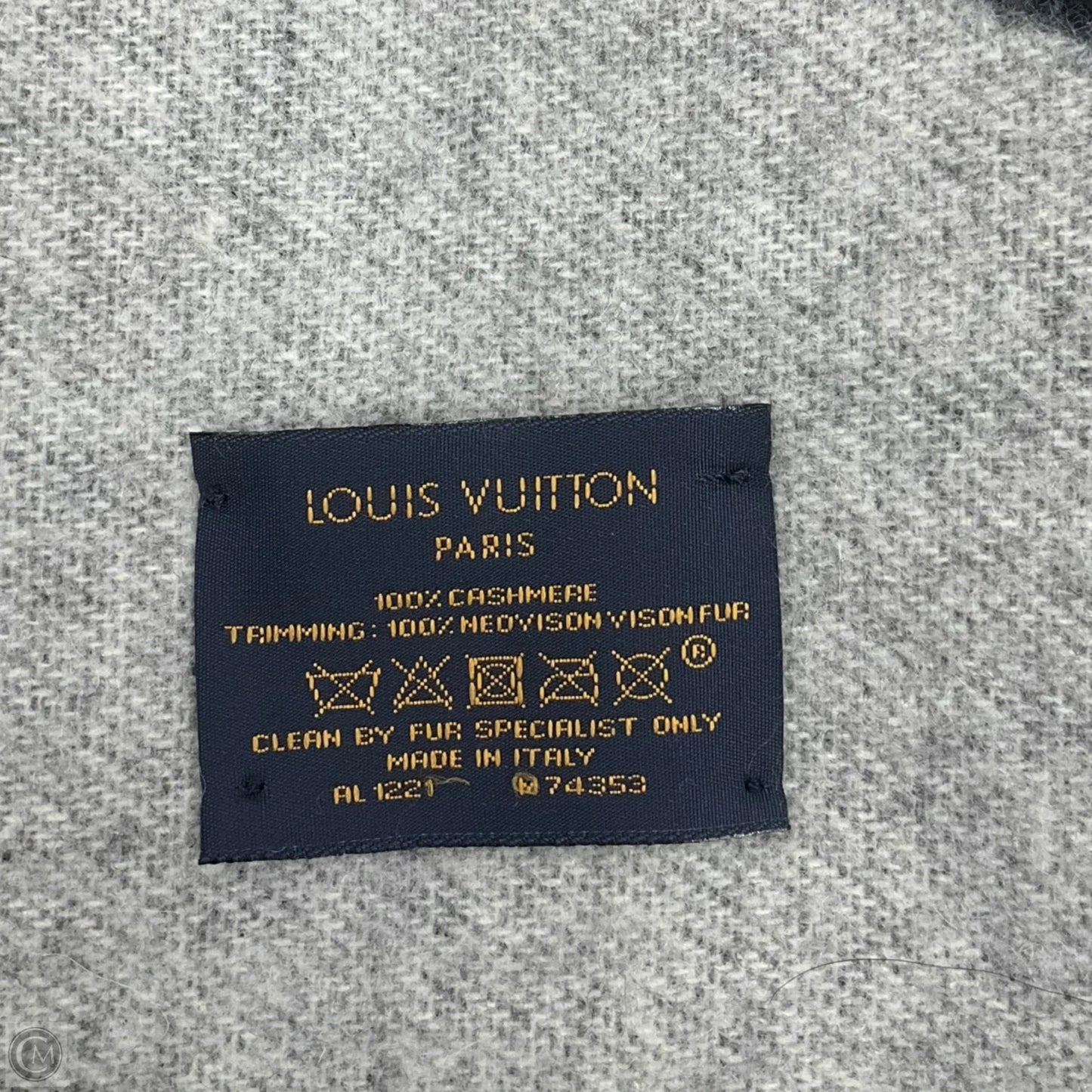 Scarf Luxury Designer By Louis Vuitton