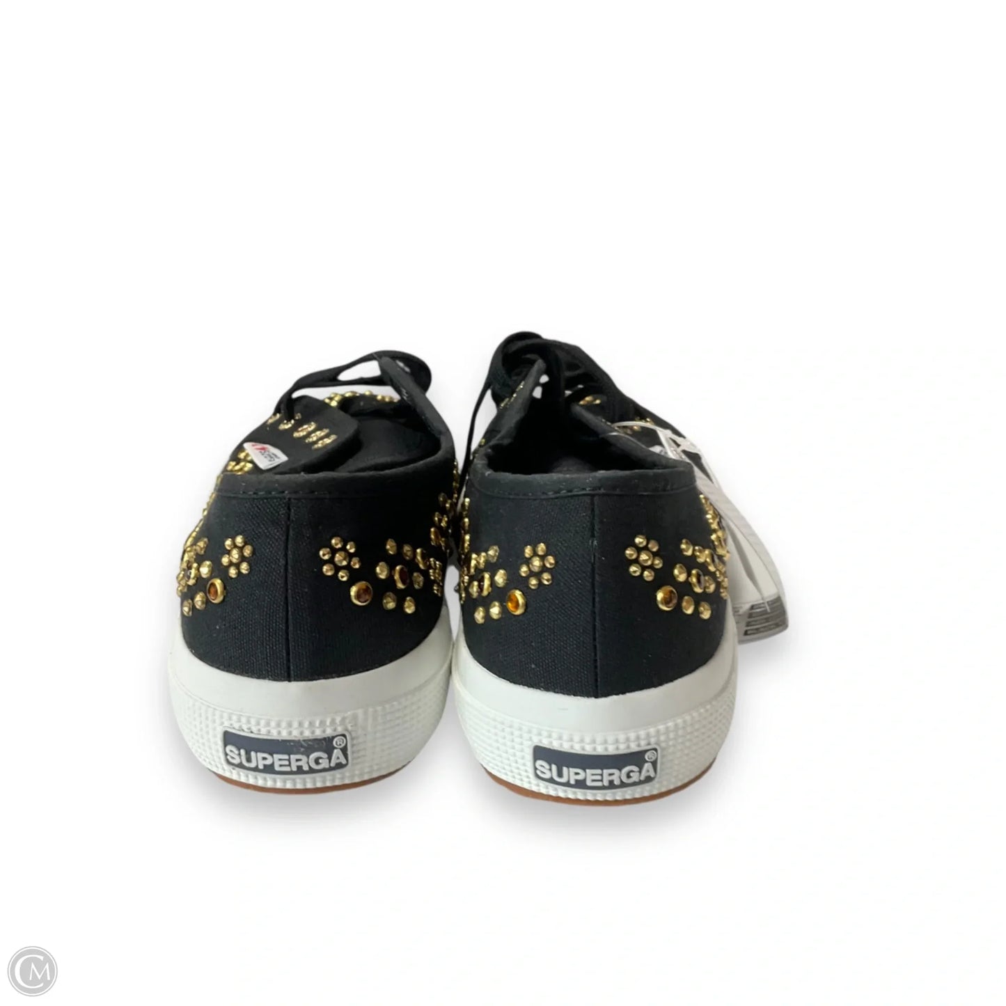 Shoes Sneakers By Superga In Black, Size: 6