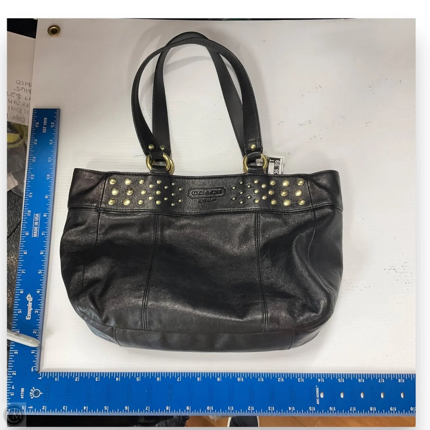 Handbag Designer By Coach, Size: Medium