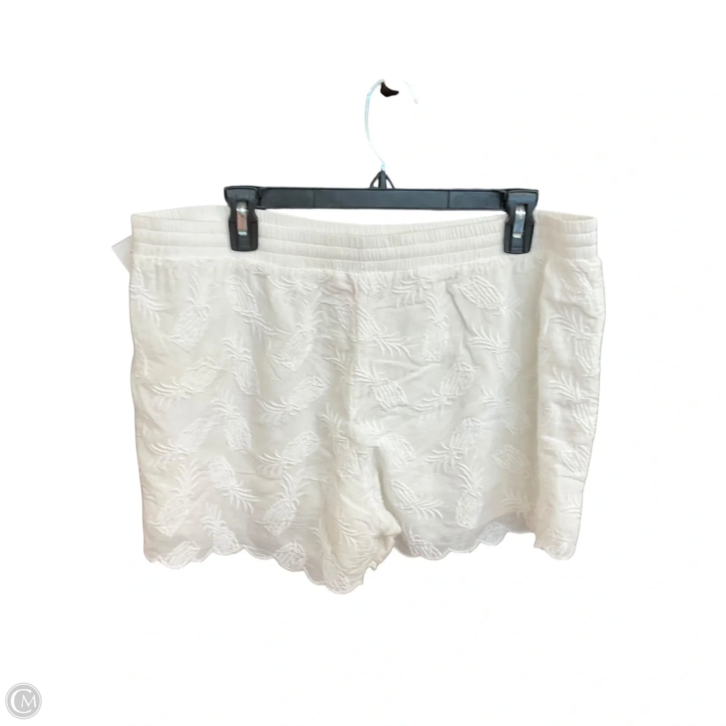 Shorts Designer By Lilly Pulitzer In White, Size: Xl