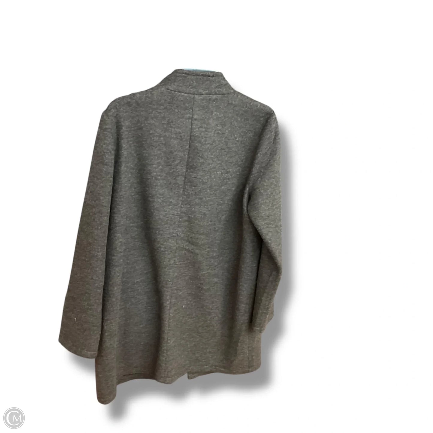 Coat Wool By Vero Moda In Grey, Size: Xl