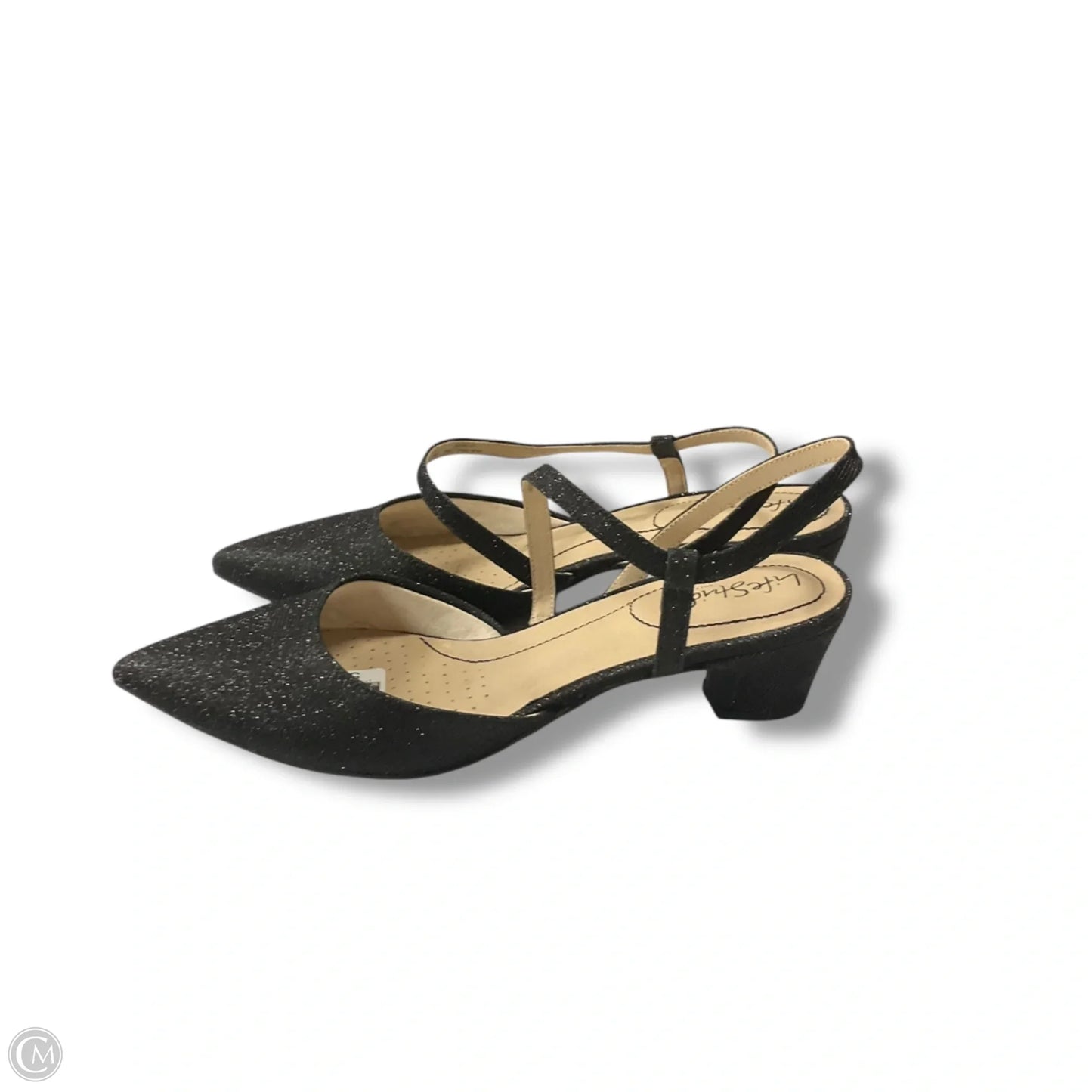 Shoes Heels Kitten By Life Stride In Black, Size: 10