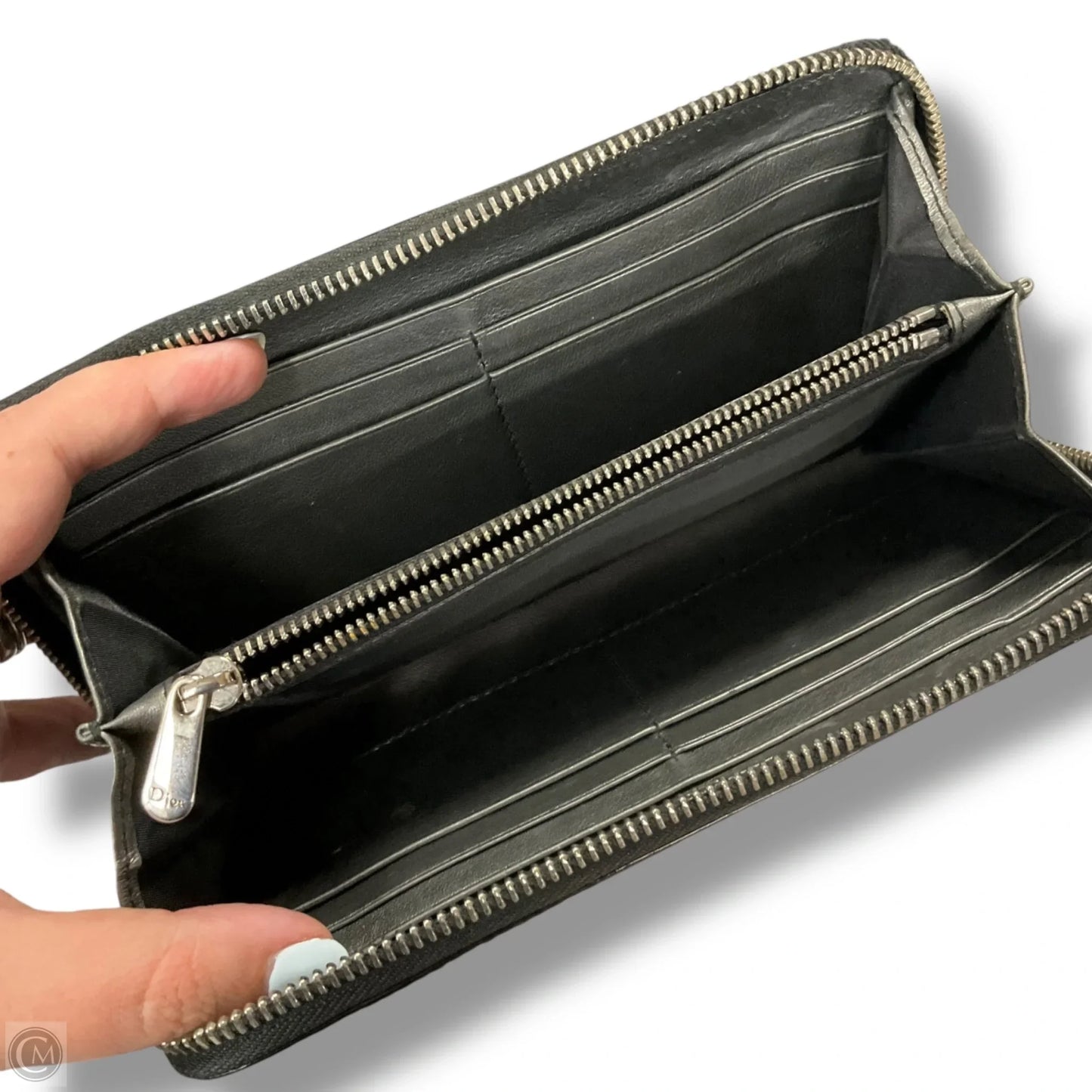 Wallet Luxury Designer By Dior, Size: Large
