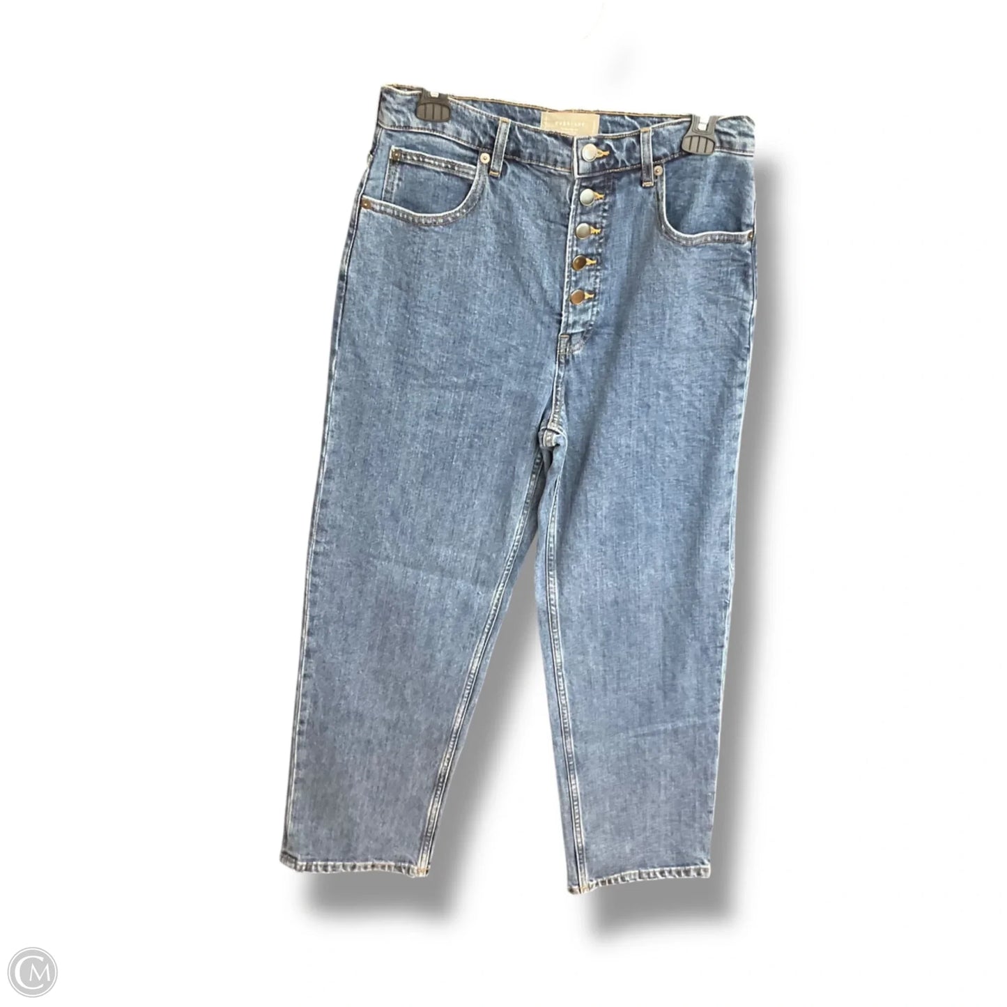 Jeans Straight By Everlane In Blue, Size: 8