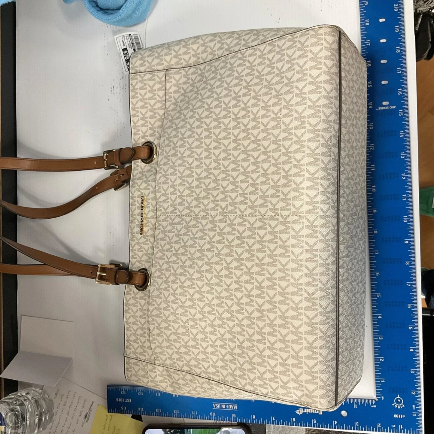 Tote Designer By Michael Kors, Size: Large
