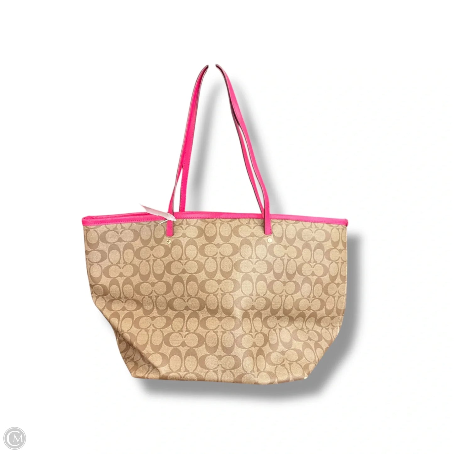 Tote Designer By Coach, Size: Large
