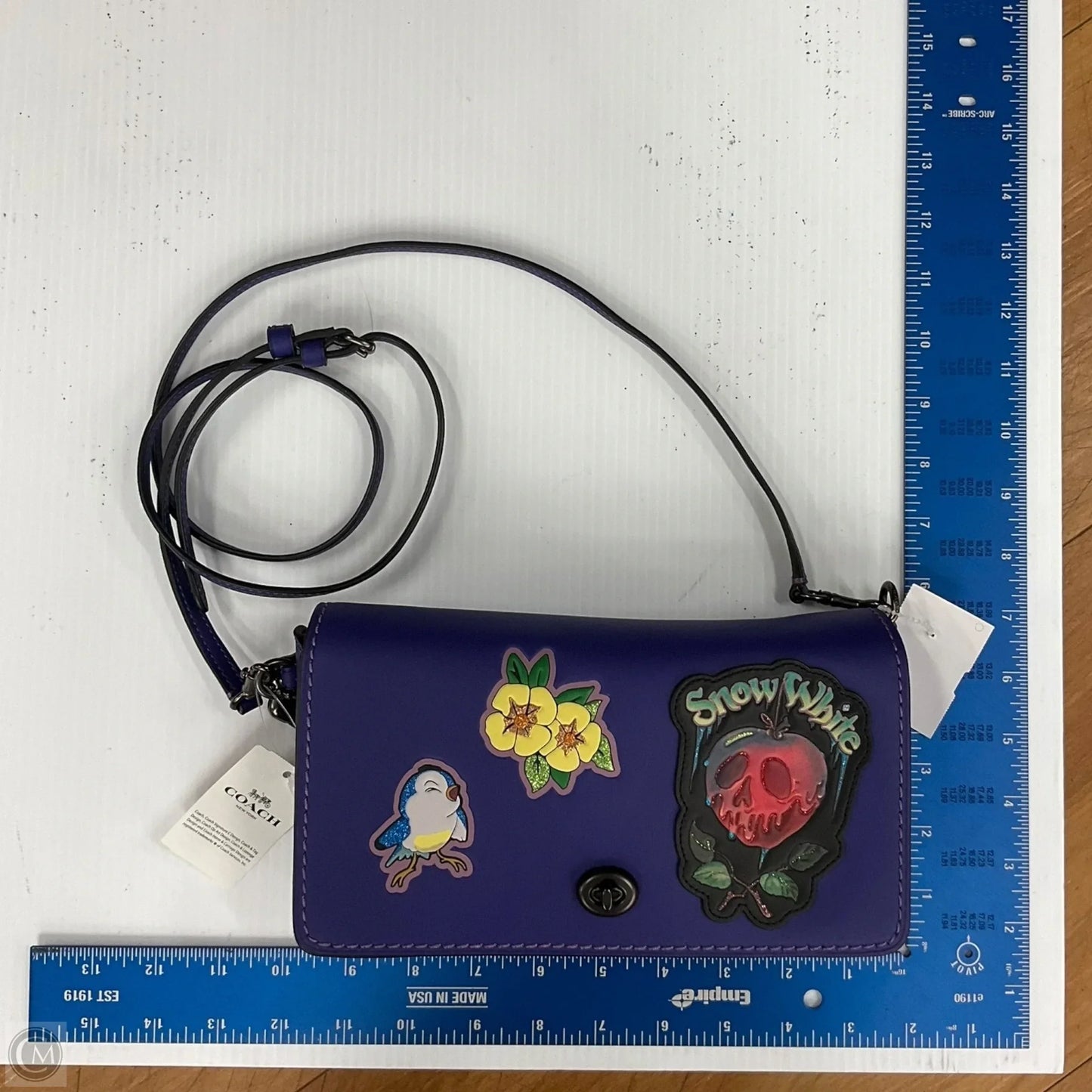 Crossbody Designer By Coach, Size: Small