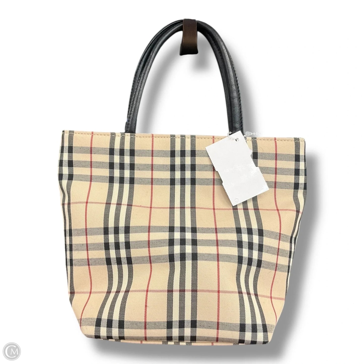 Tote Luxury Designer By Burberry, Size: Small