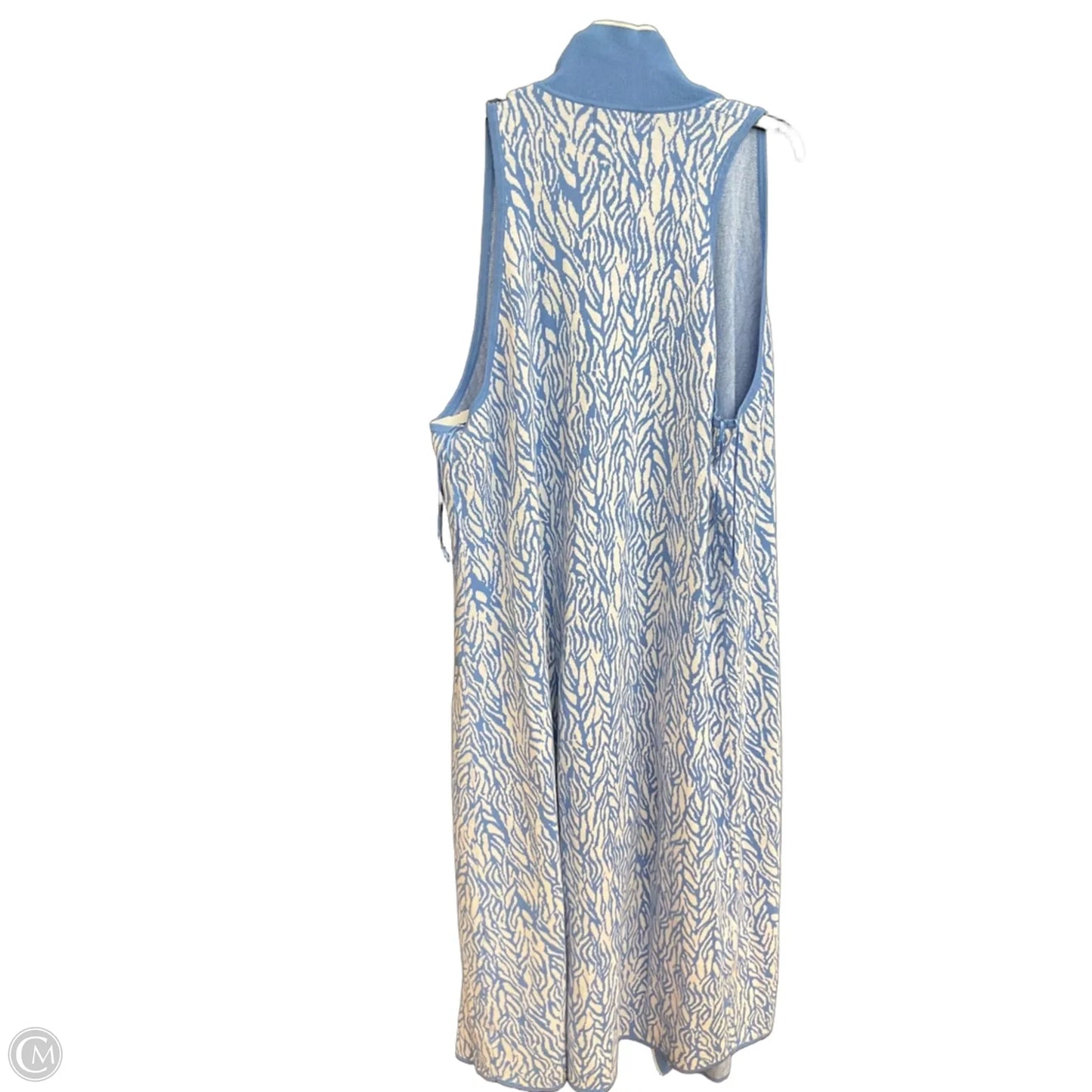 Dress Casual Maxi By Target-designer In Blue & White, Size: 2x