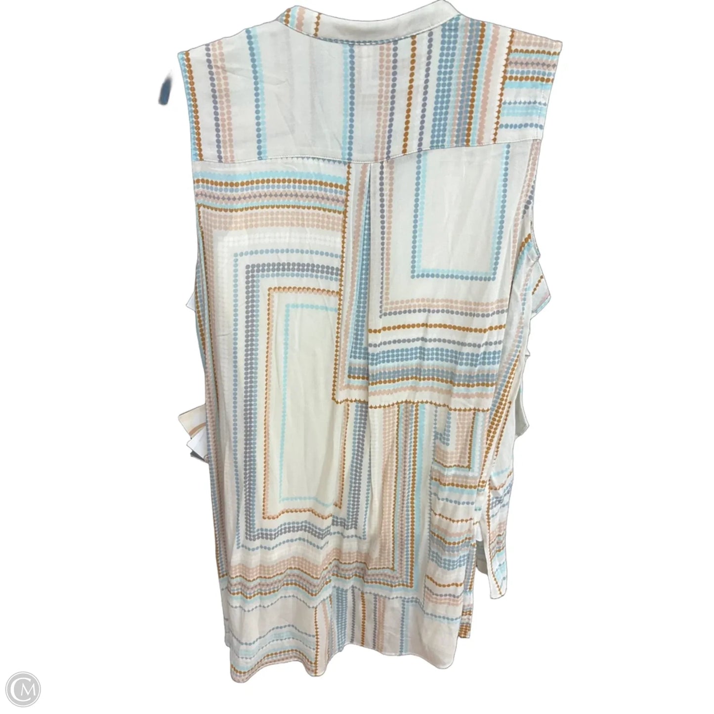 Top Sleeveless By Miraclesuit In Tan, Size: S