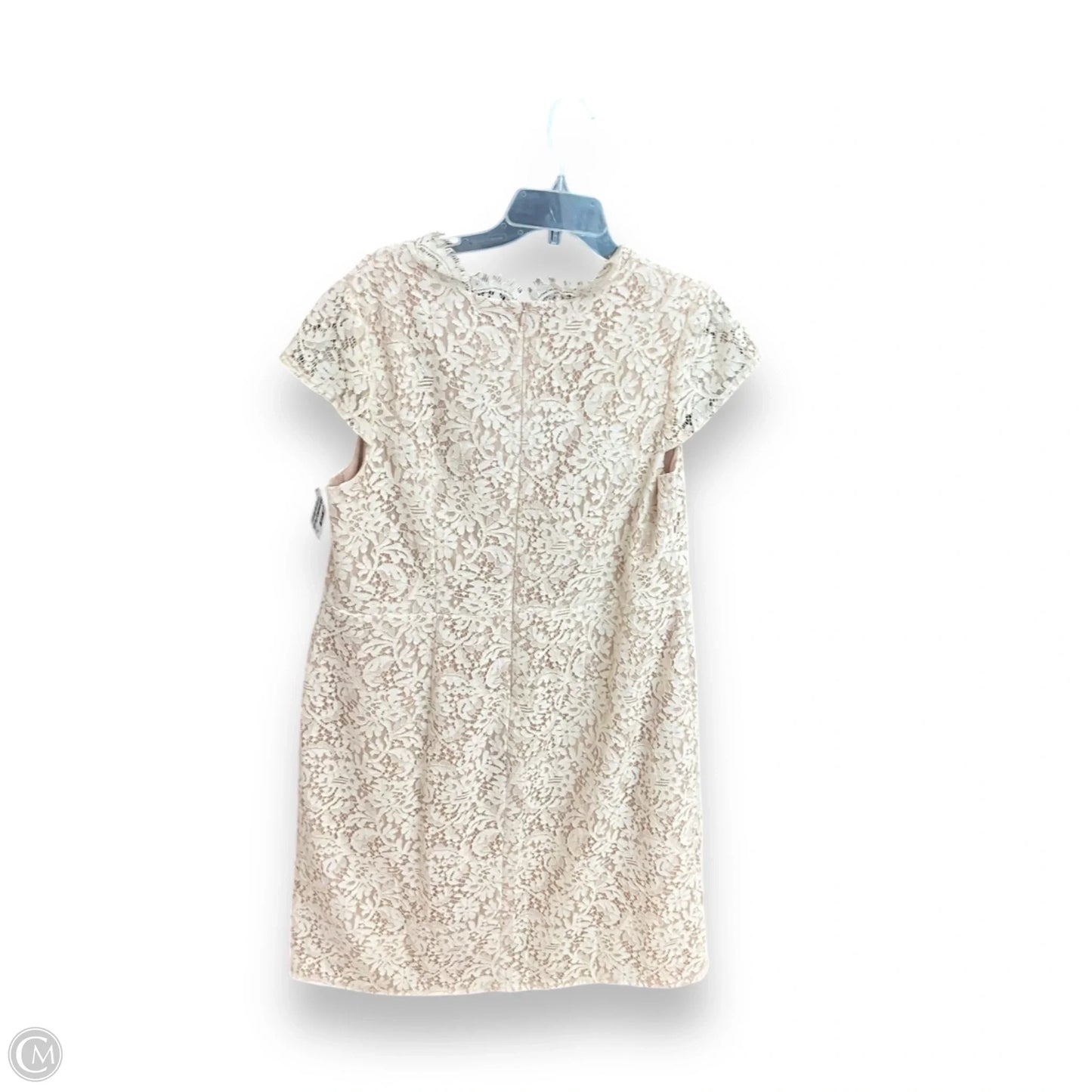 Dress Party Short By Vince Camuto In Cream, Size: Xl