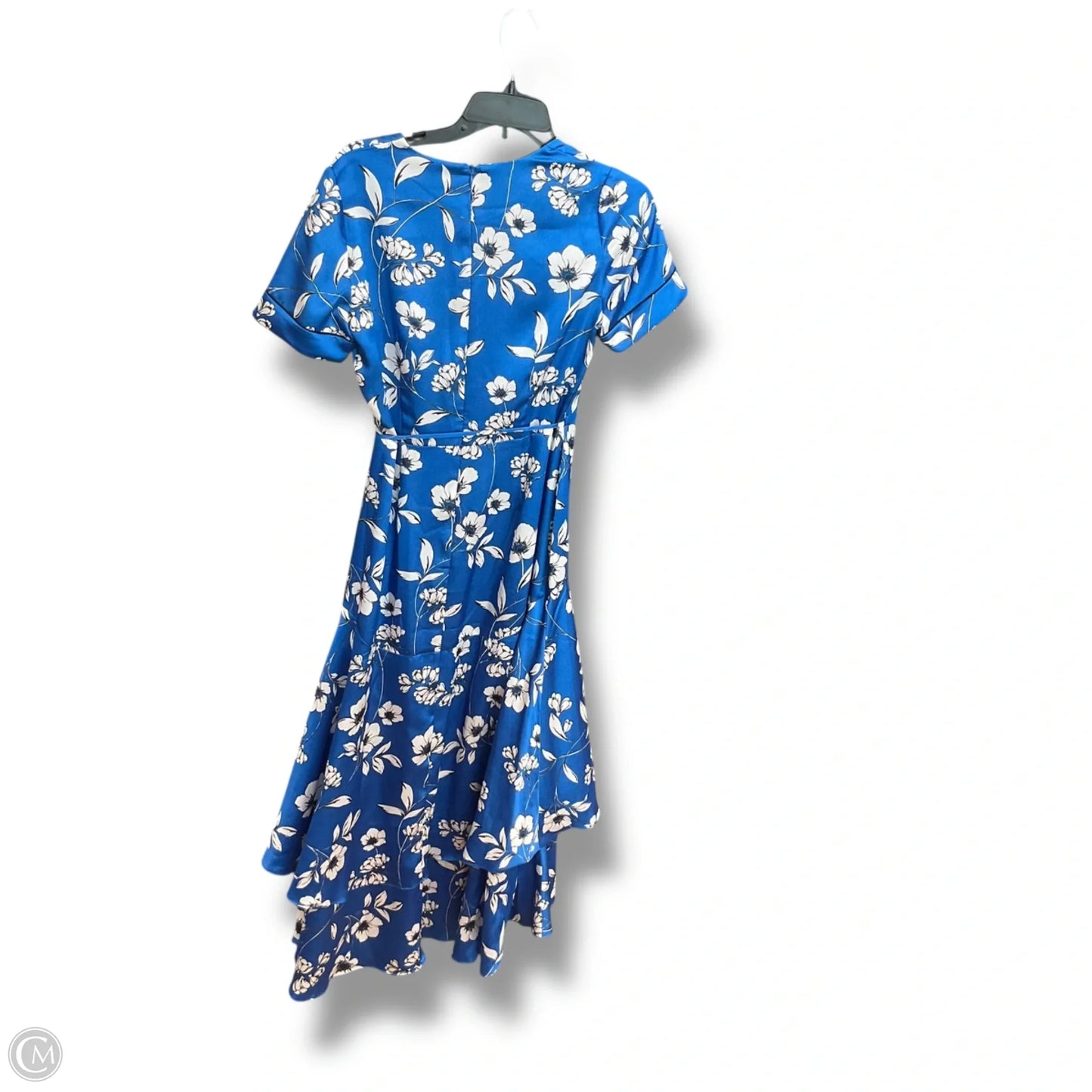 Dress Casual Maxi By White House Black Market In Blue & White, Size: Xs