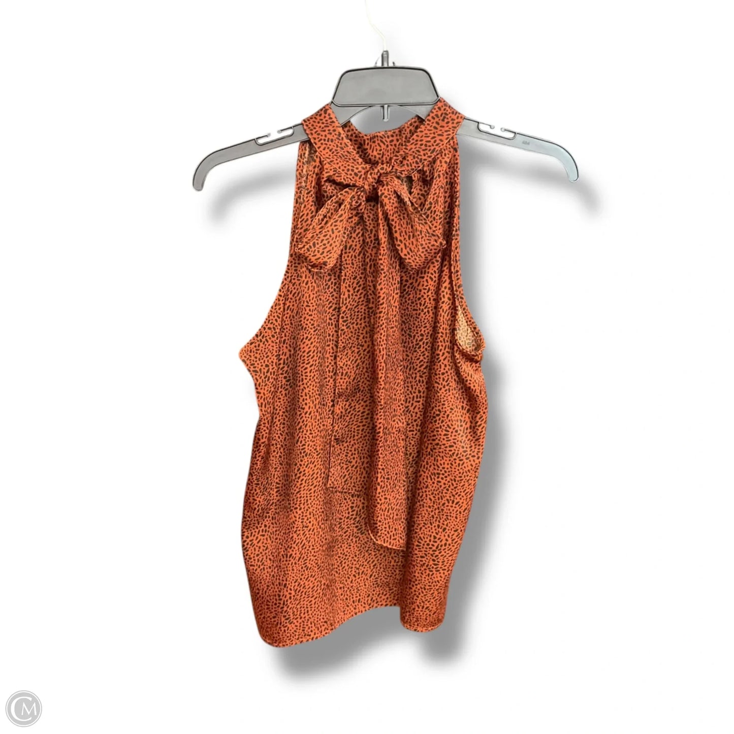 Top Sleeveless By Liverpool In Brown, Size: M