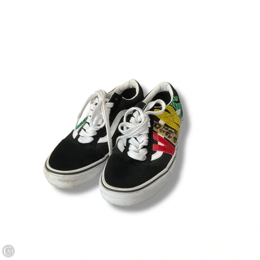 Shoes Sneakers By Vans In Black, Size: 8