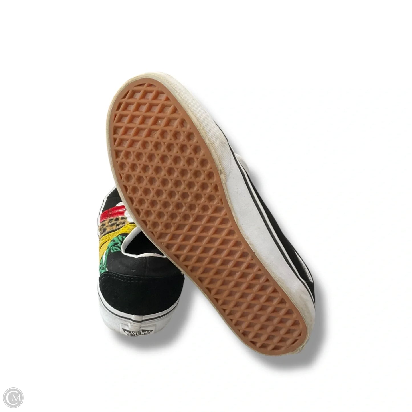 Shoes Sneakers By Vans In Black, Size: 8