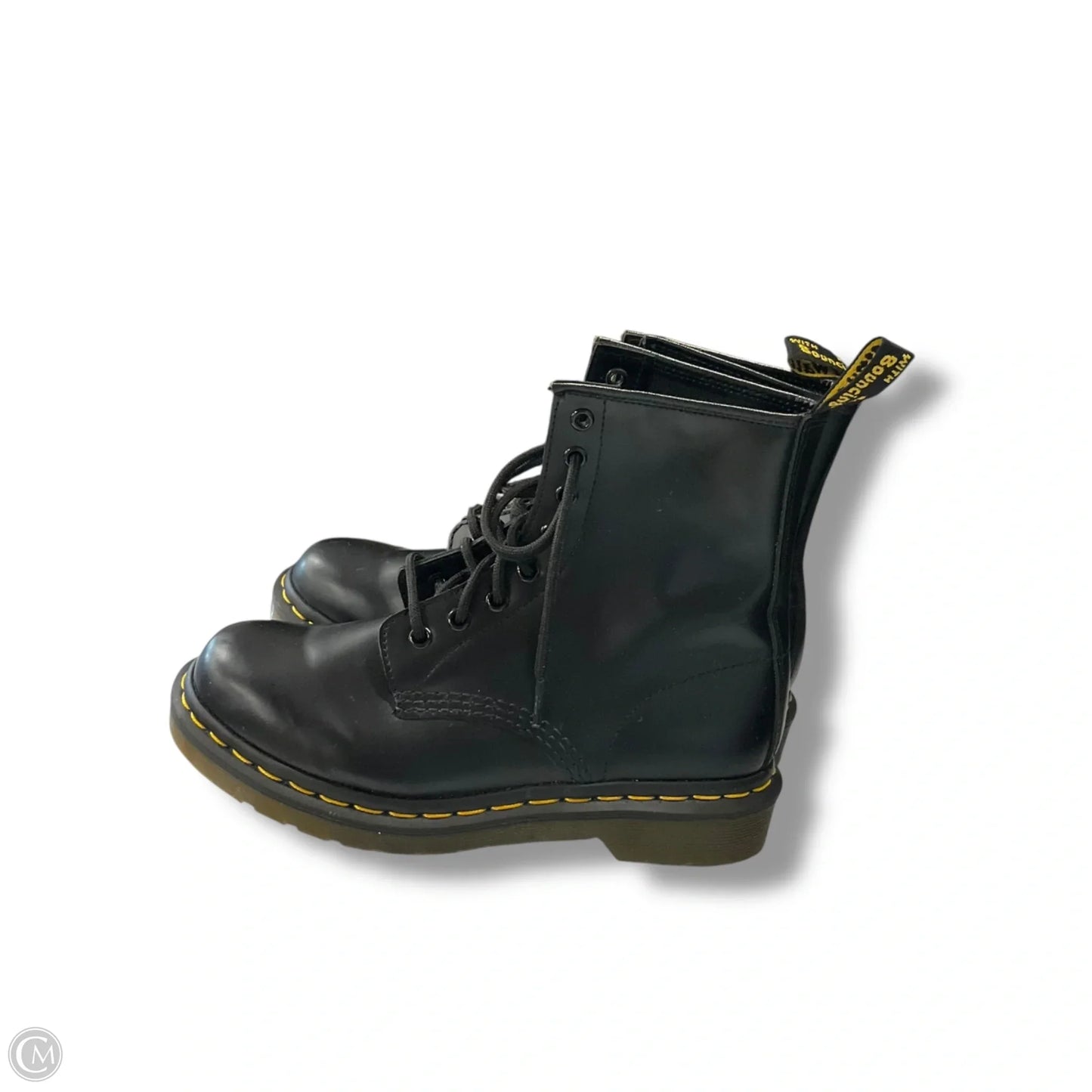 Boots Ankle Flats By Dr Martens In Black, Size: 7
