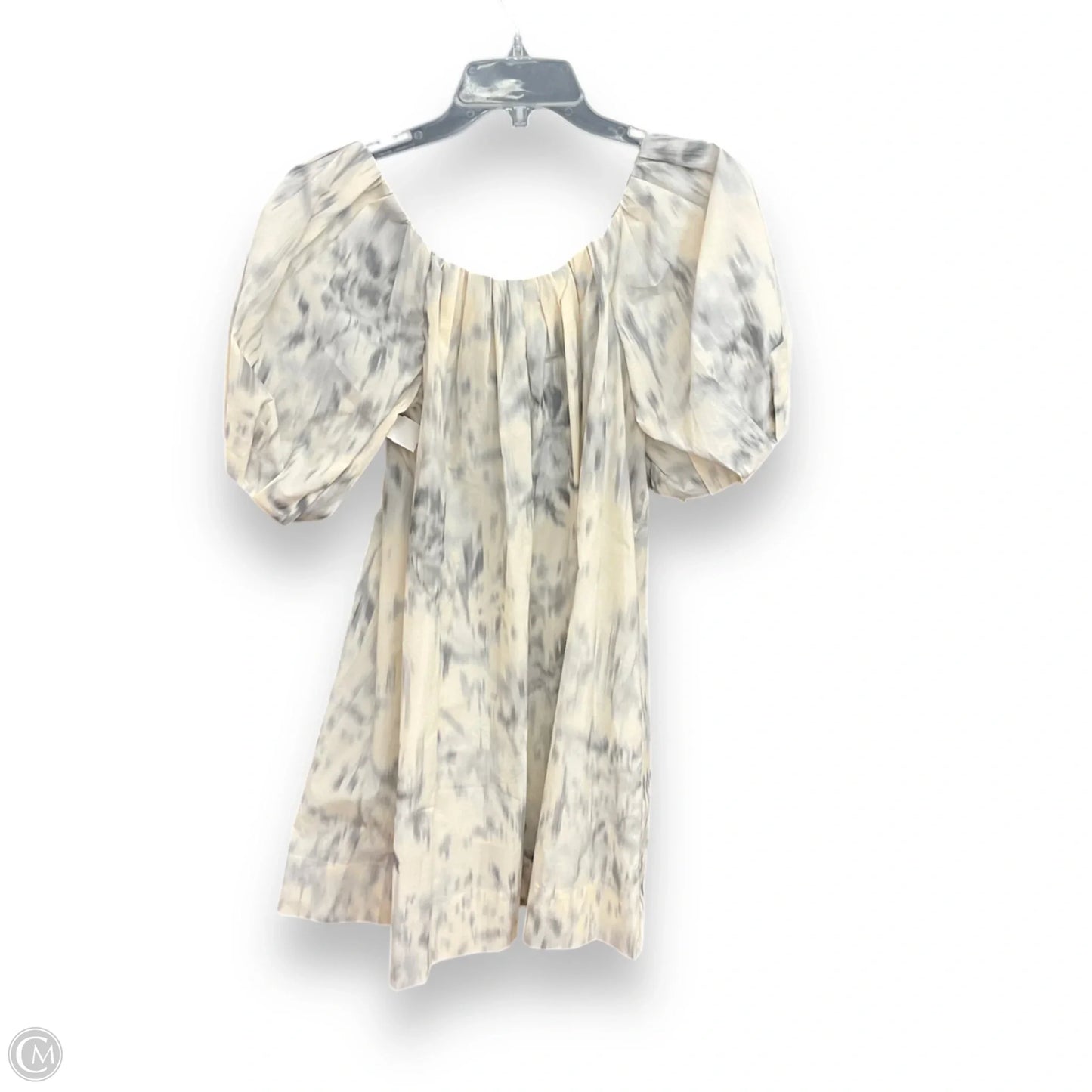 Dress Casual Short By Rebecca Taylor In Grey & Yellow, Size: Xs