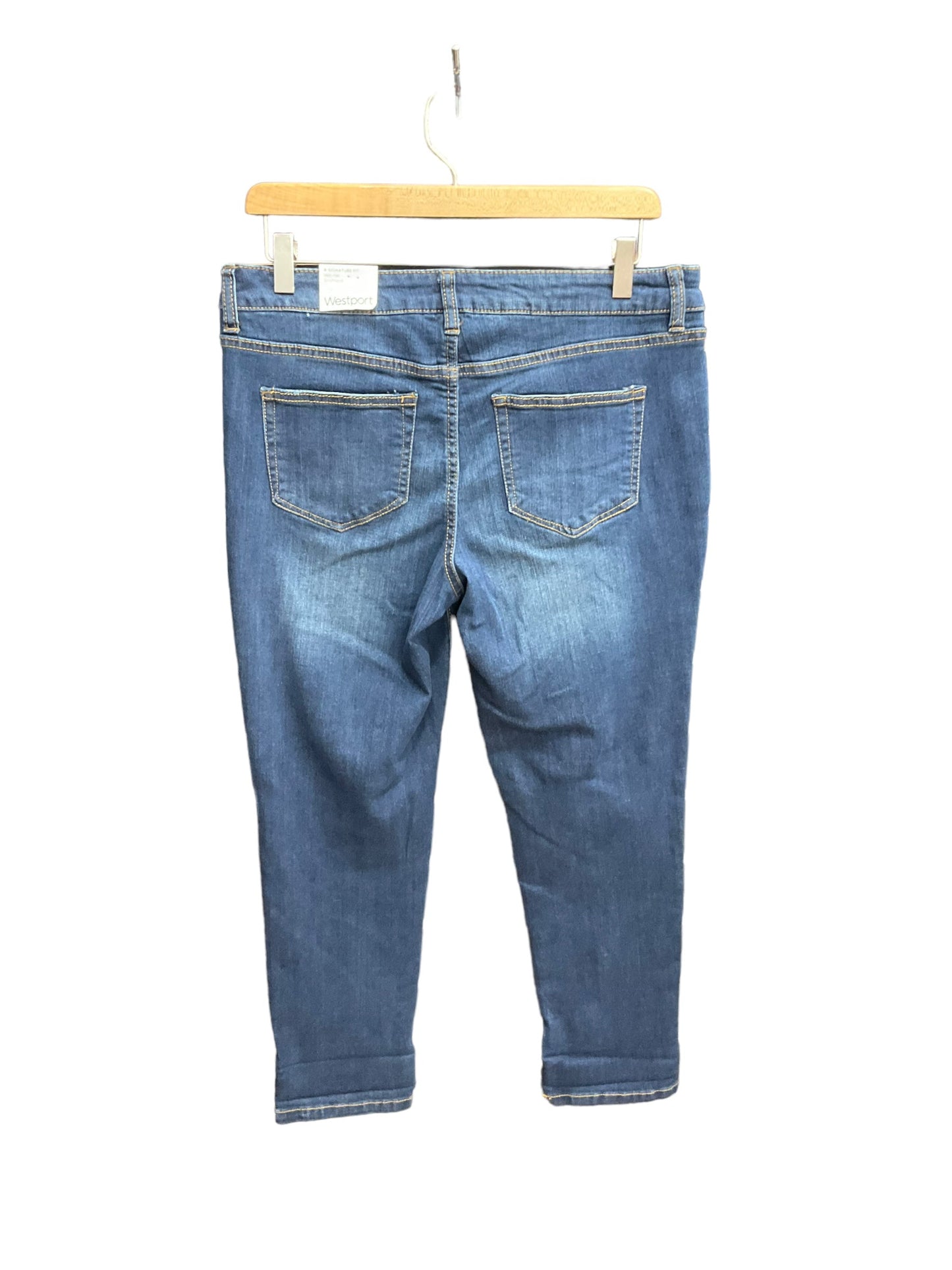 Jeans Boyfriend By Westport In Blue Denim, Size: 4